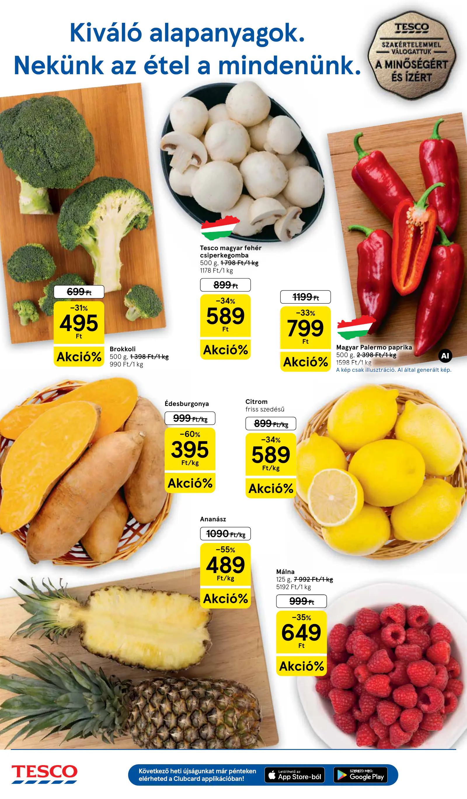 Tesco Hipermarket akciós újság, 2. oldal (okt. 21–28.)