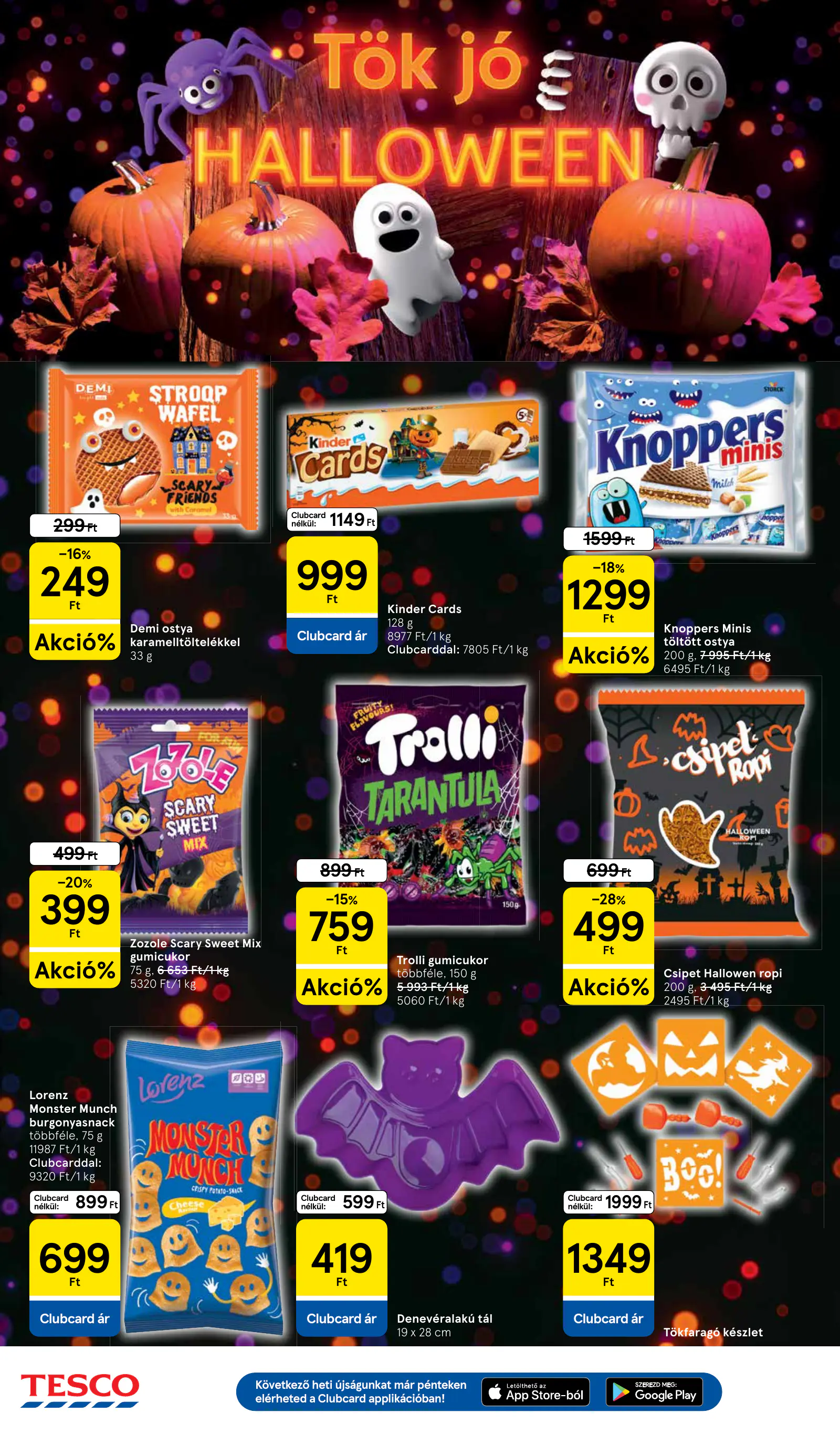 Tesco Hipermarket akciós újság, 10. oldal (okt. 21–28.)