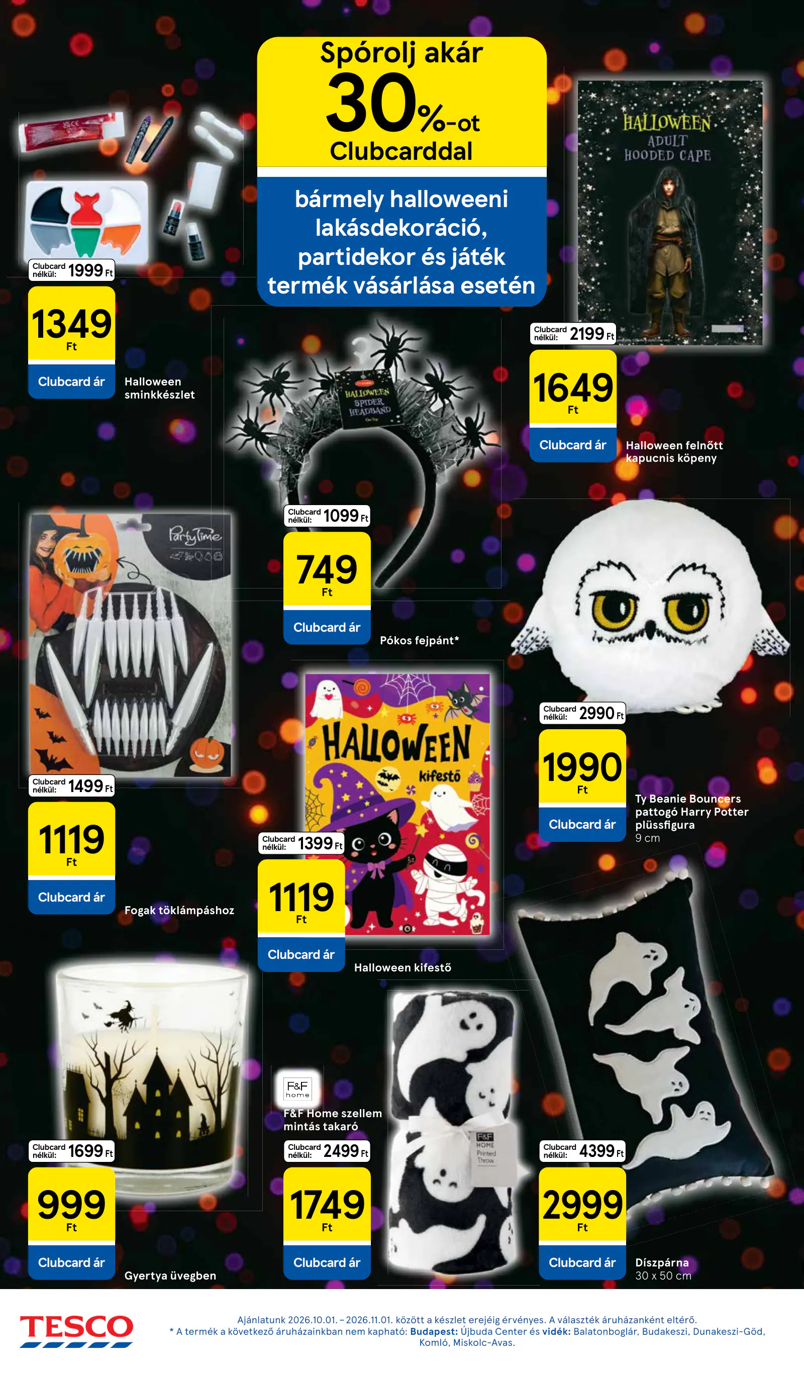 Tesco Hipermarket akciós újság, 12. oldal (okt. 21–28.)