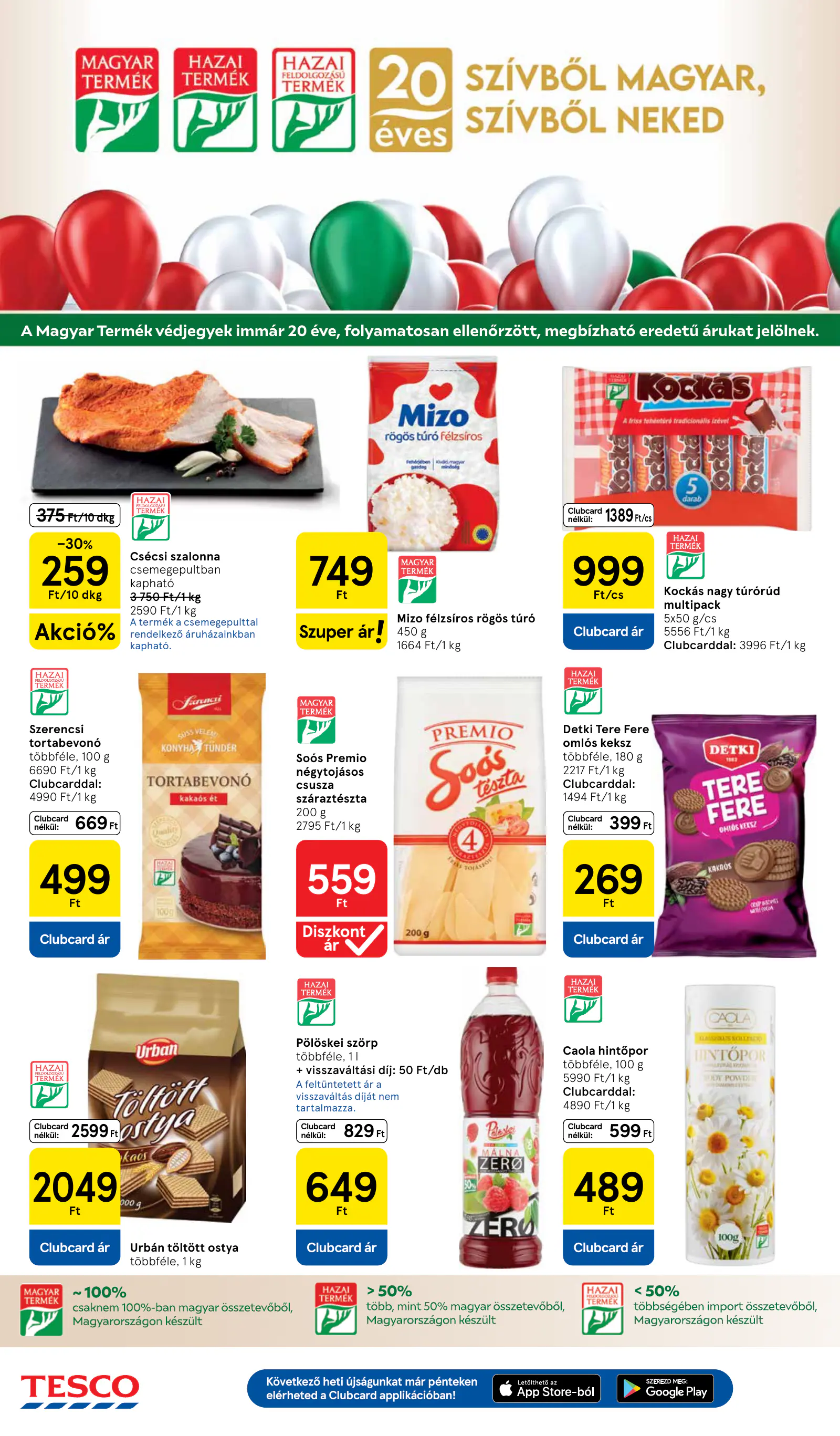 Tesco Hipermarket akciós újság, 14. oldal (okt. 21–28.)