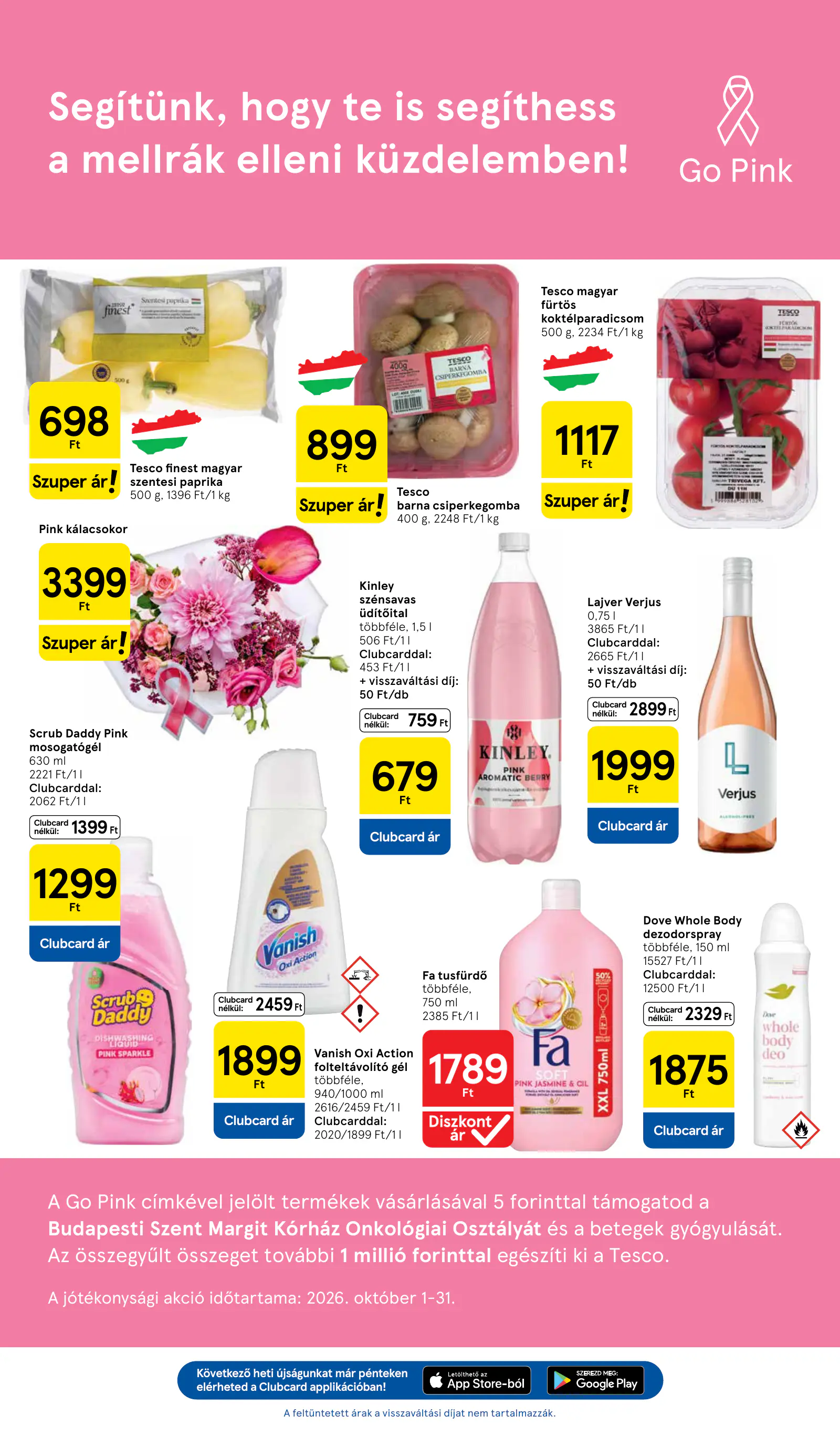 Tesco Hipermarket akciós újság, 21. oldal (okt. 21–28.)