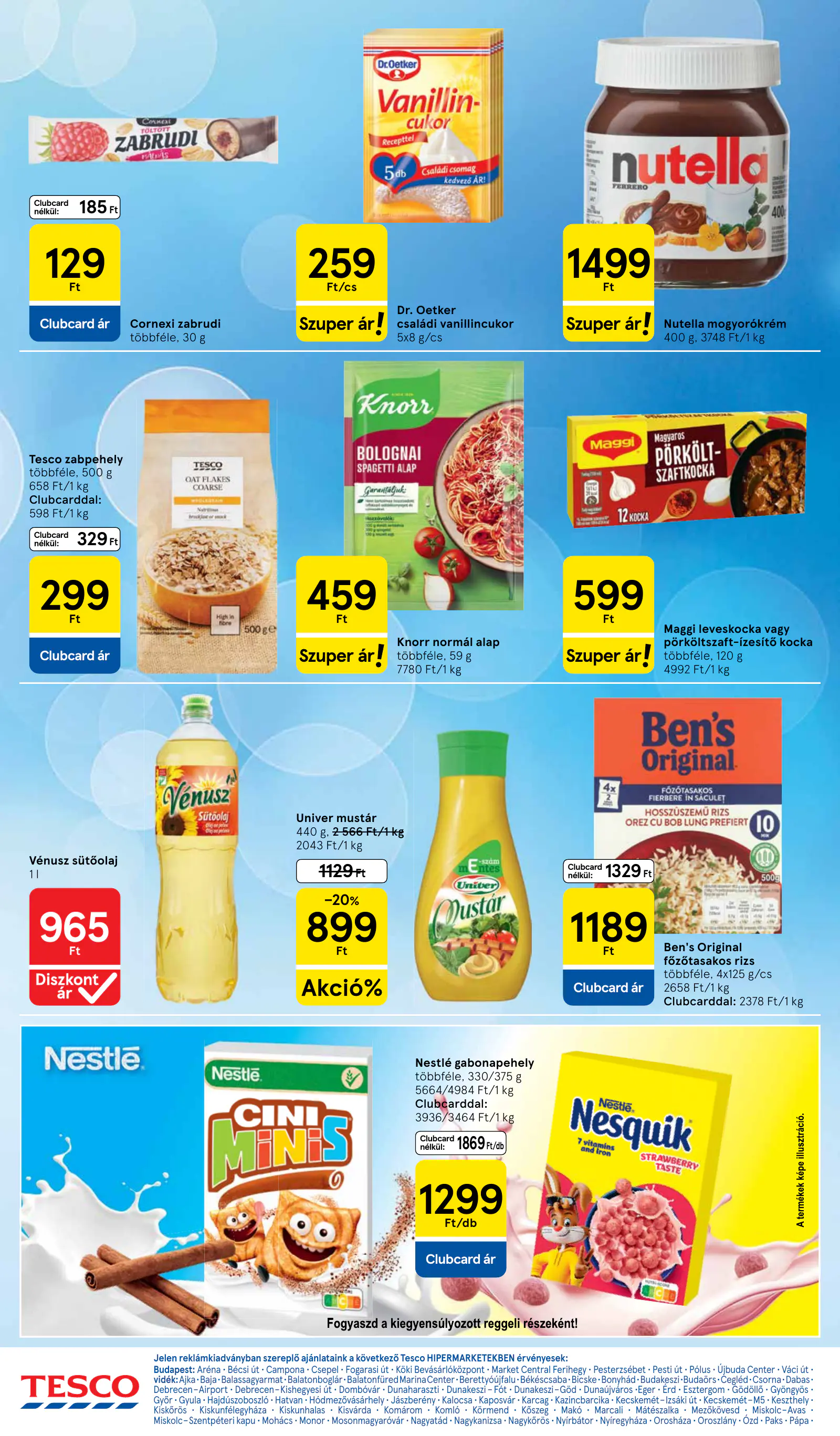 Tesco Hipermarket akciós újság, 22. oldal (okt. 21–28.)