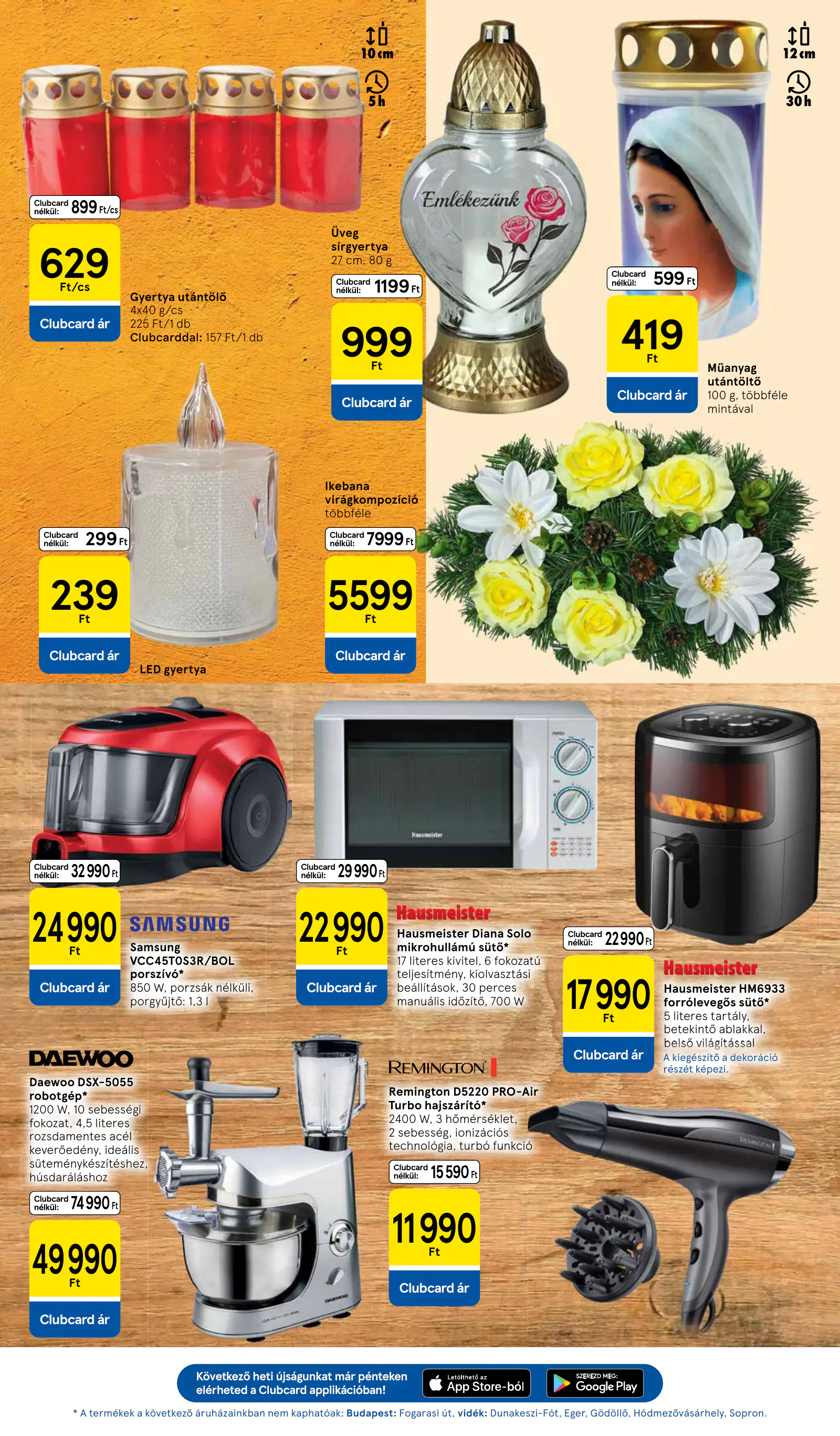 Tesco Hipermarket akciós újság, 31. oldal (okt. 21–28.)