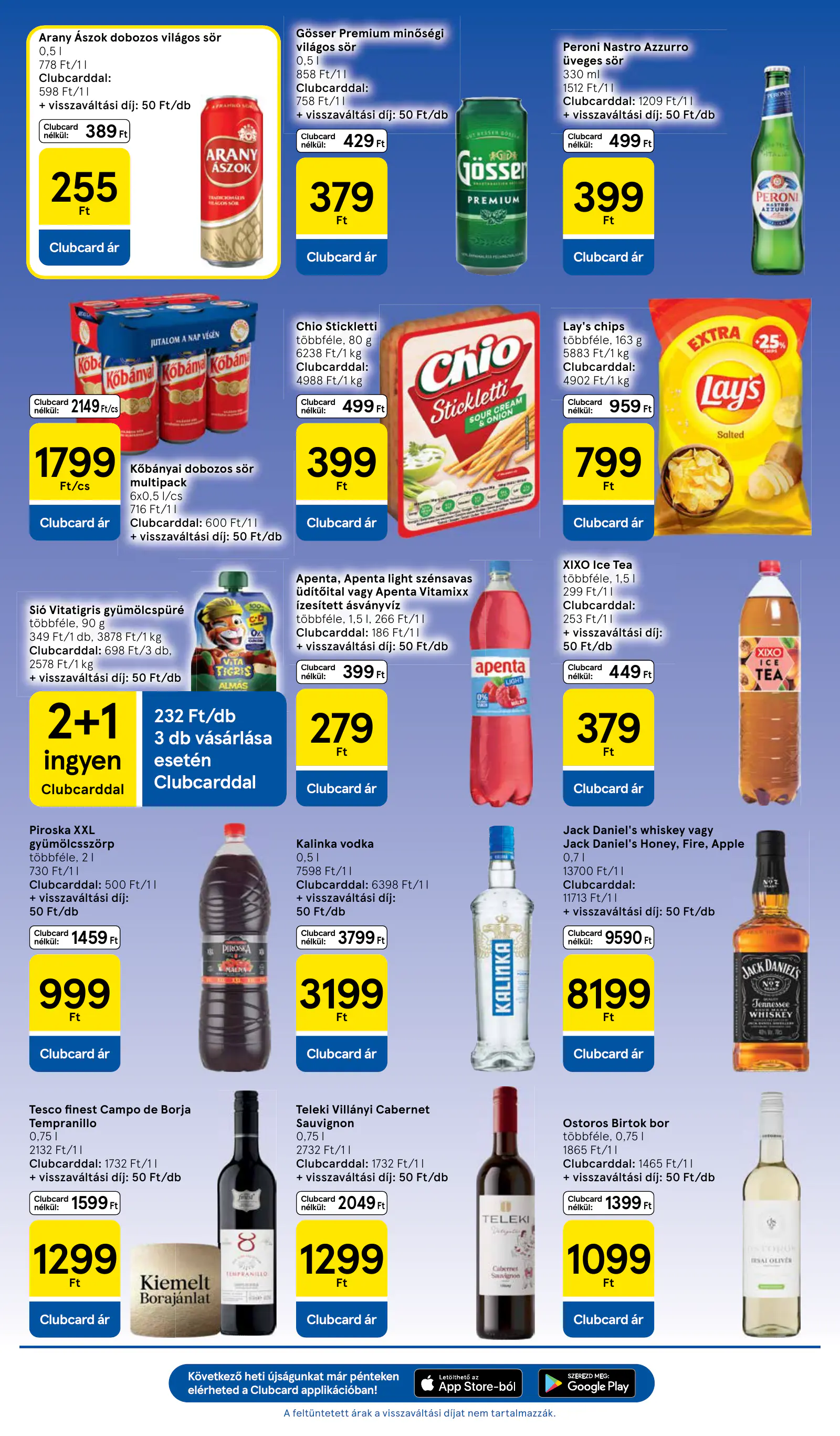 Tesco Hipermarket akciós újság, 7. oldal (okt. 29. – nov. 4.)