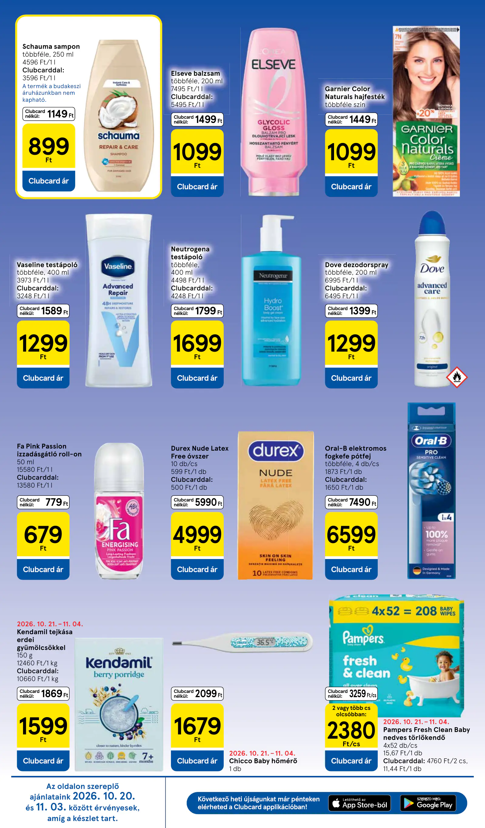 Tesco Hipermarket akciós újság, 8. oldal (okt. 29. – nov. 4.)
