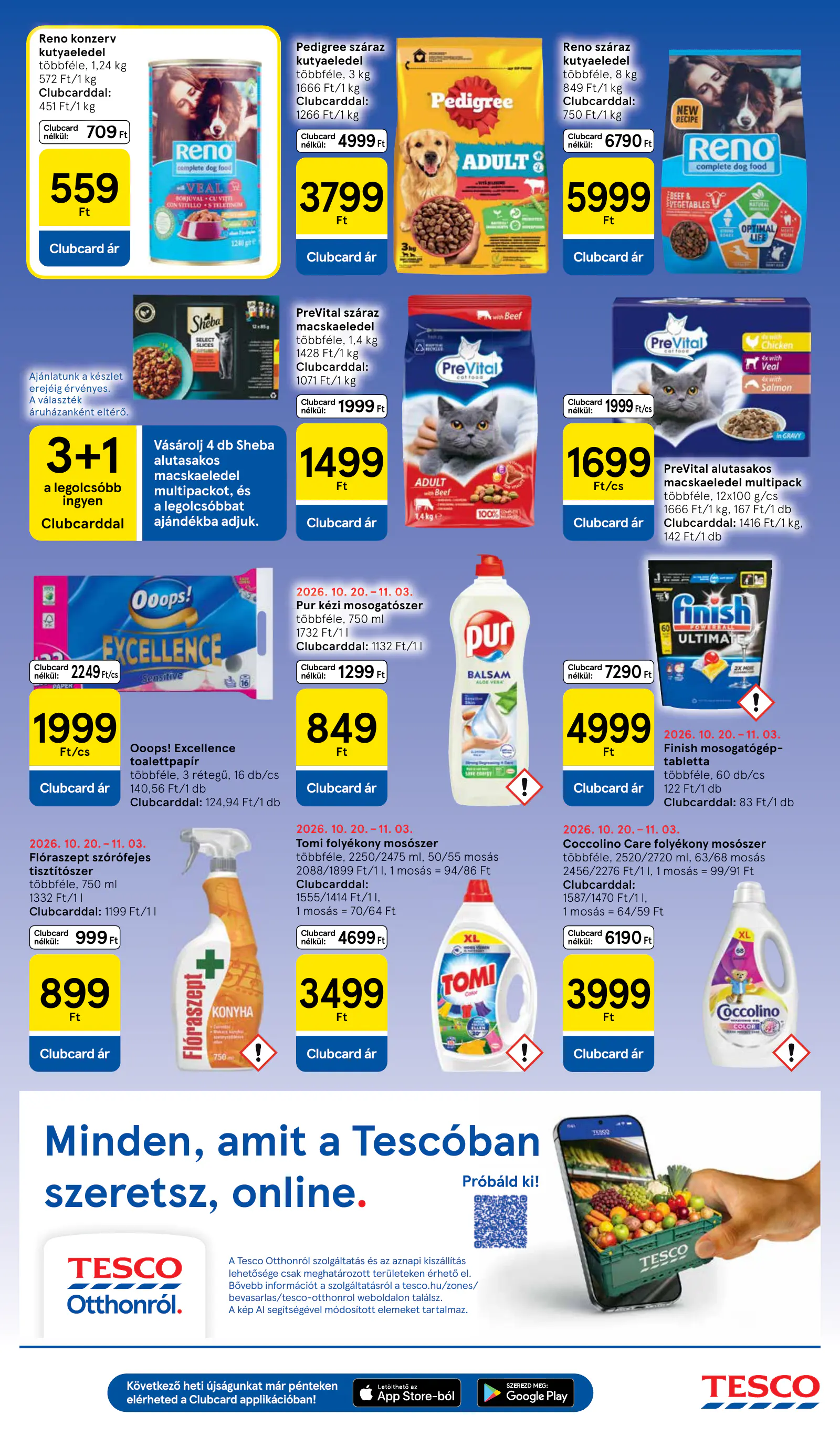 Tesco Hipermarket akciós újság, 9. oldal (okt. 29. – nov. 4.)