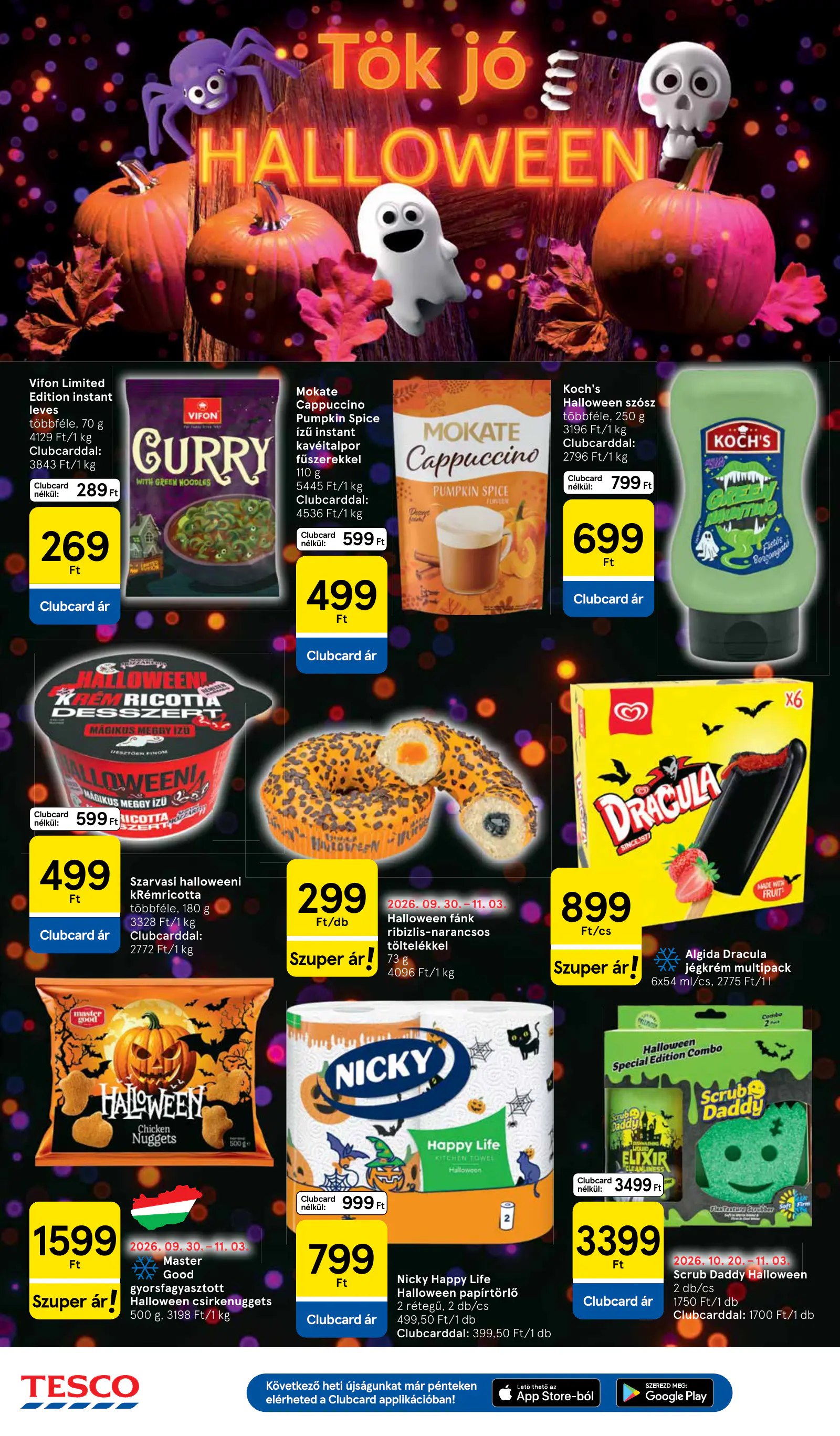 Tesco Hipermarket akciós újság, 10. oldal (okt. 29. – nov. 4.)