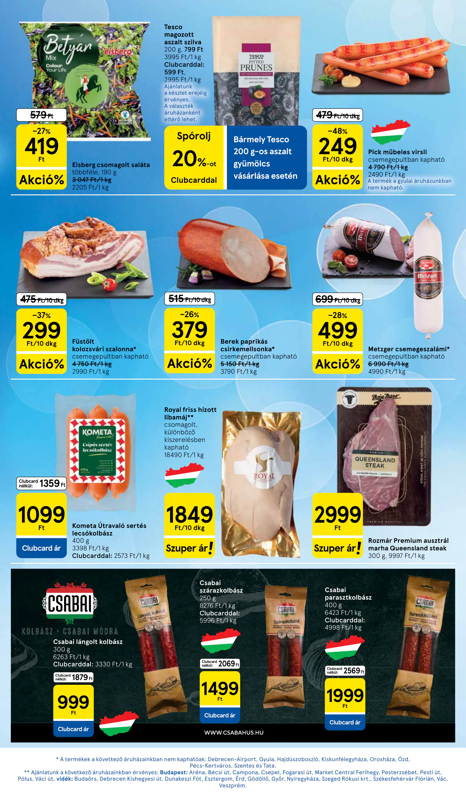Tesco Hipermarket akciós újság, 17. oldal (okt. 29. – nov. 4.)