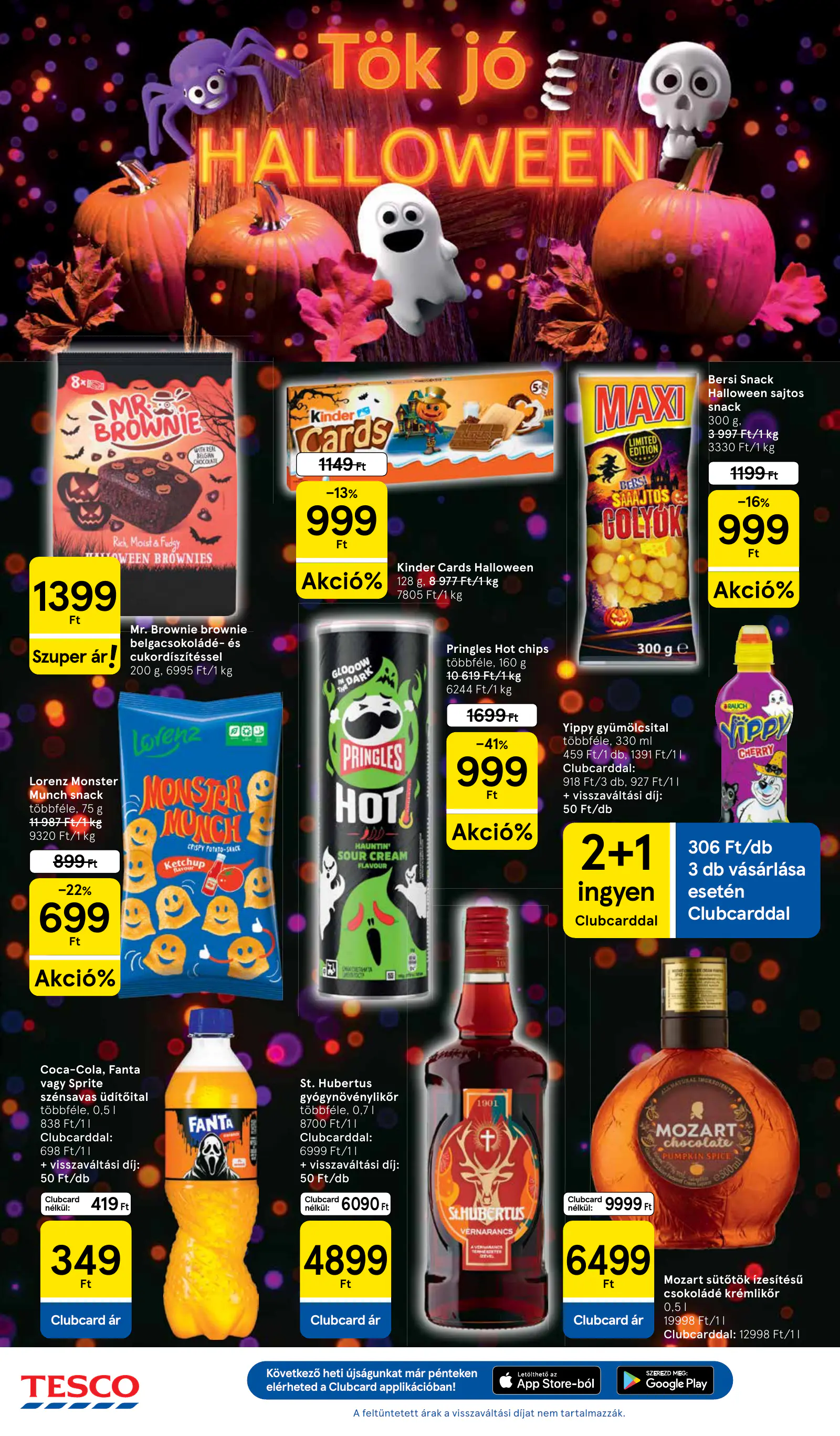 Tesco Hipermarket akciós újság, 20. oldal (okt. 29. – nov. 4.)