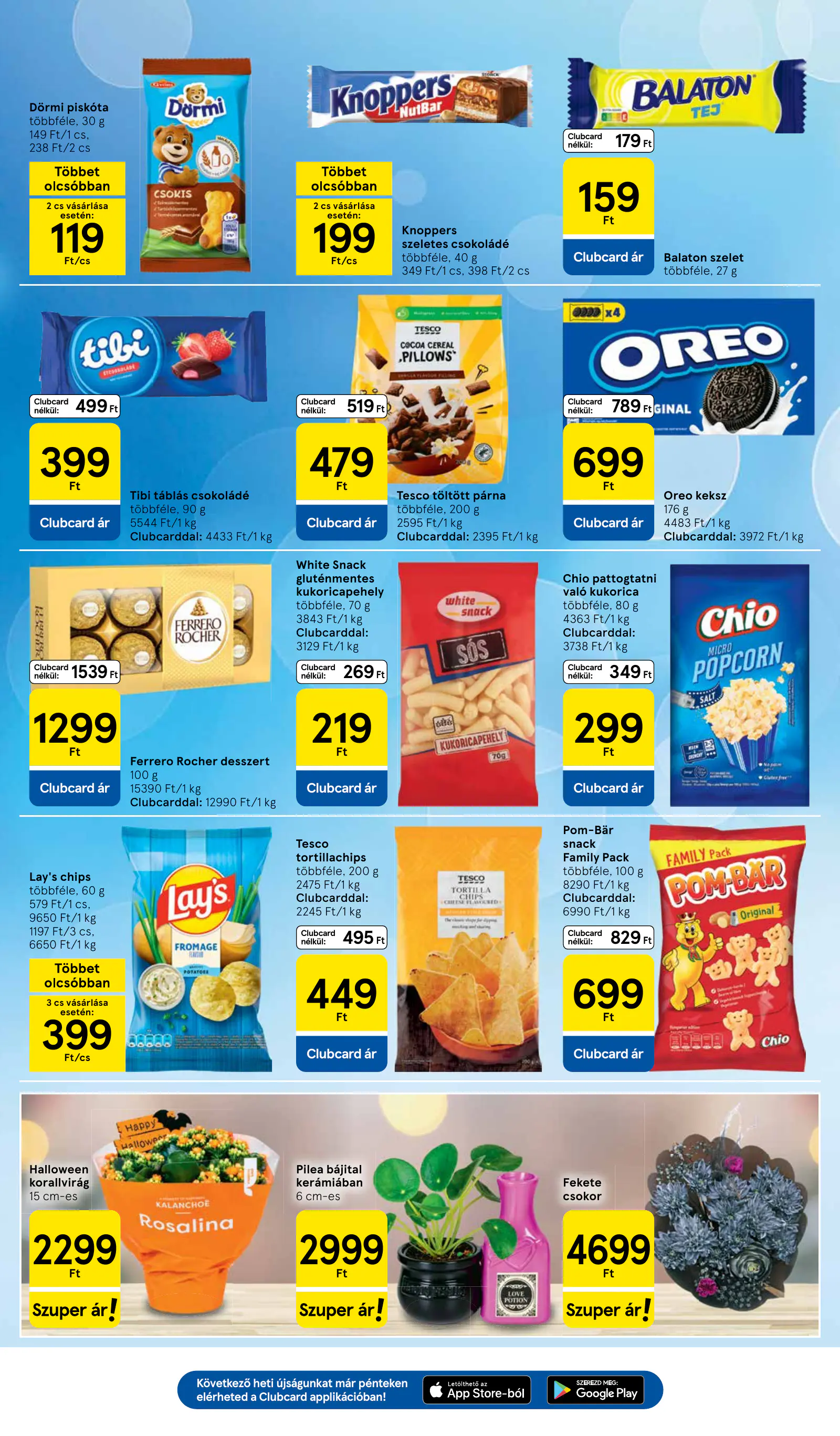 Tesco Hipermarket akciós újság, 21. oldal (okt. 29. – nov. 4.)