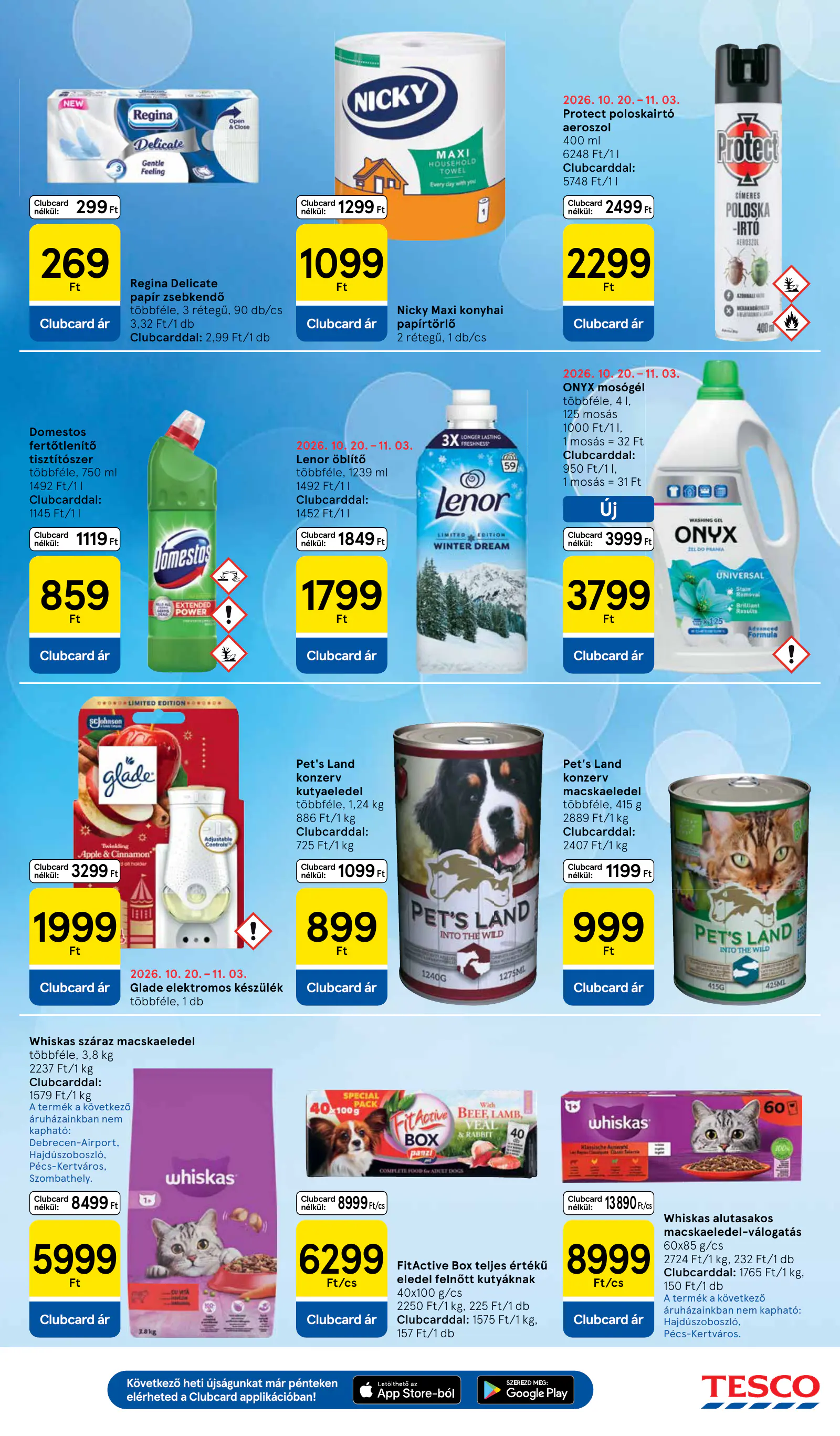 Tesco Hipermarket akciós újság, 25. oldal (okt. 29. – nov. 4.)