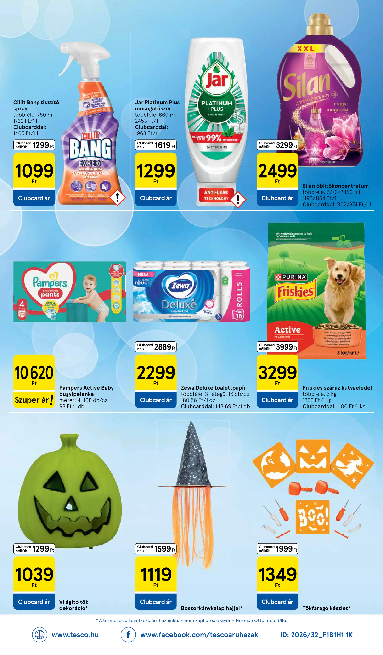 Tesco Szupermarket akciós újság, 8. oldal (okt. 8–14.)