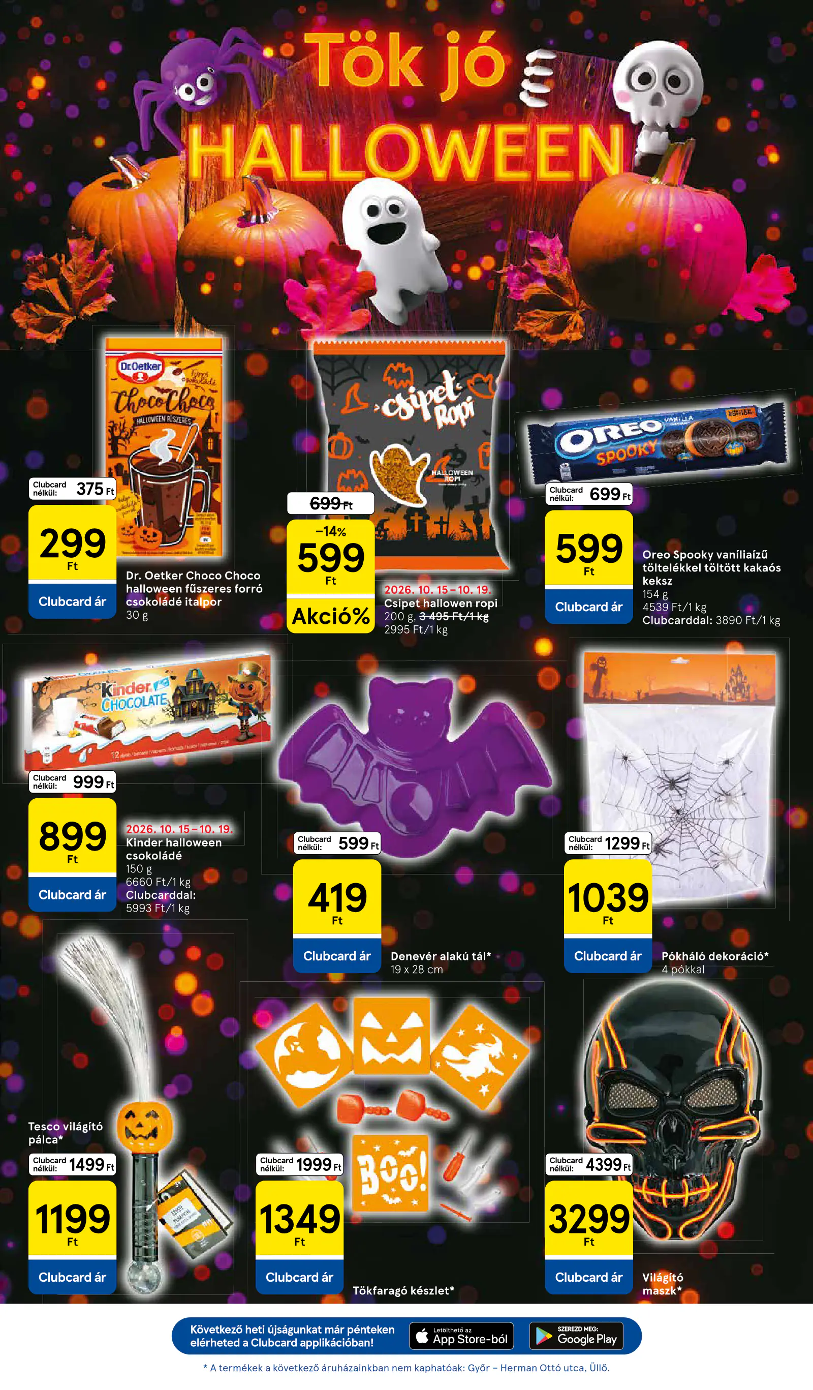 Tesco Szupermarket akciós újság, 5. oldal (okt. 15–20.)