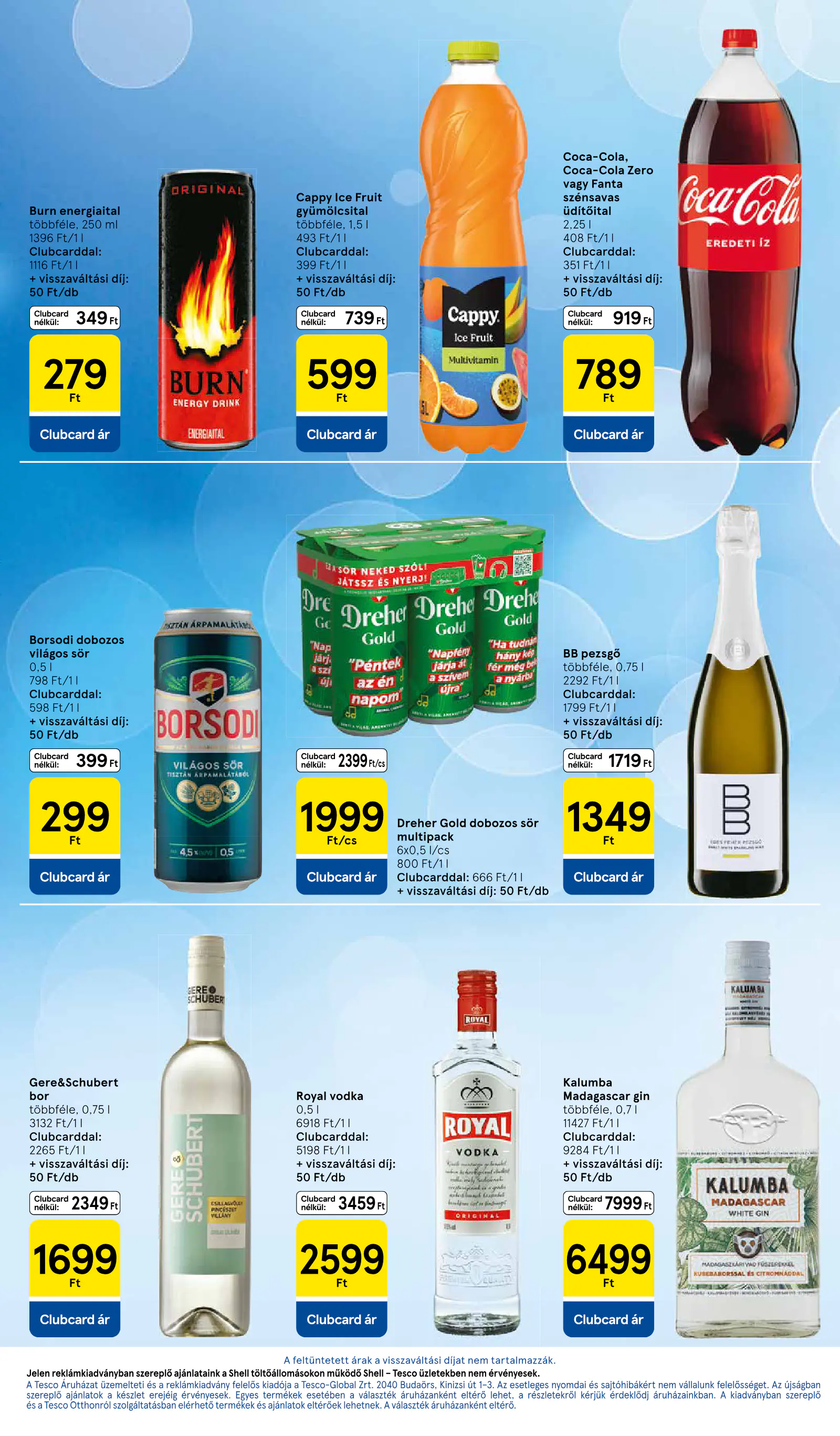 Tesco Szupermarket akciós újság, 7. oldal (okt. 15–20.)