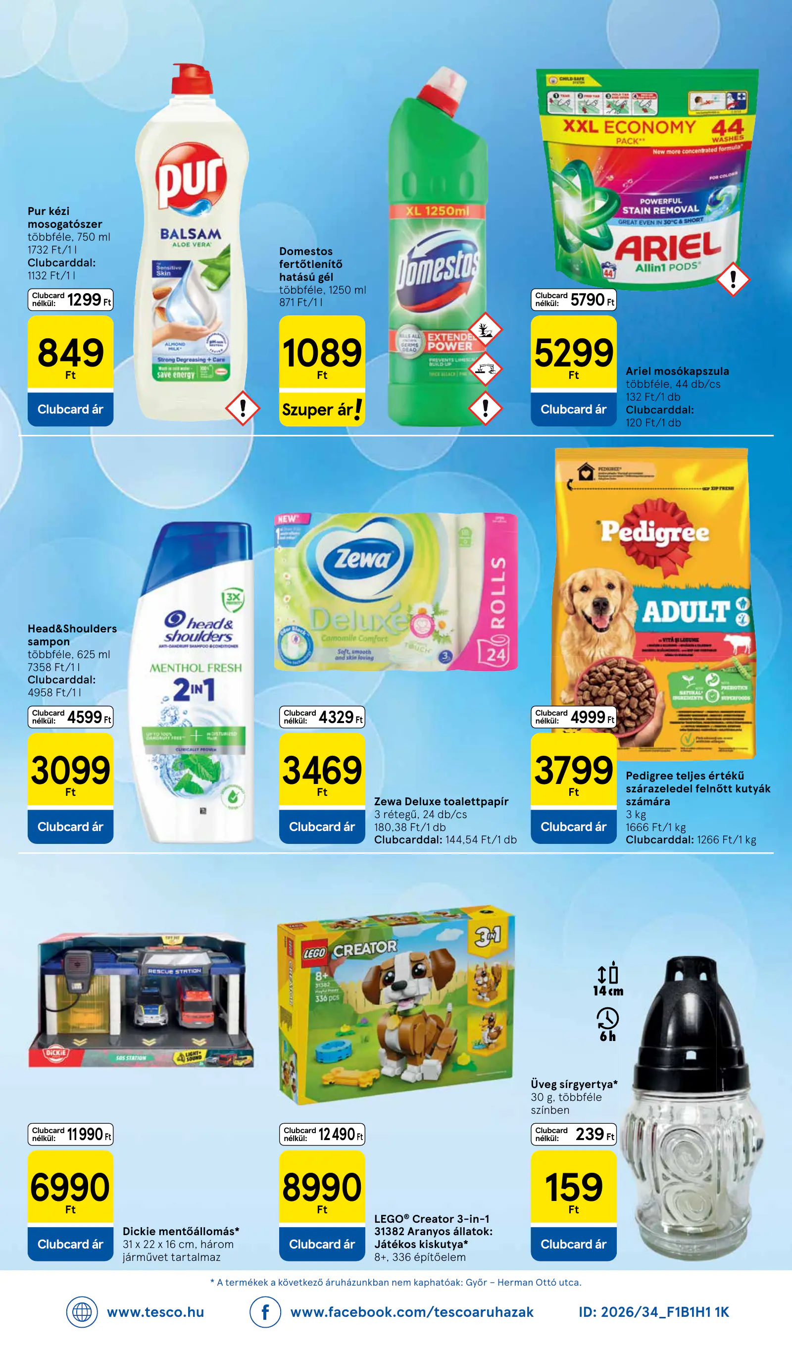 Tesco Szupermarket akciós újság, 8. oldal (okt. 21–28.)