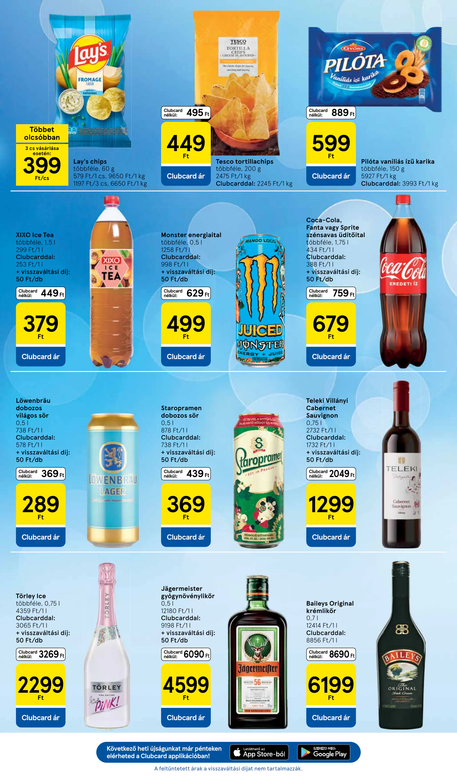 Tesco Szupermarket akciós újság, 5. oldal (okt. 29. – nov. 4.)