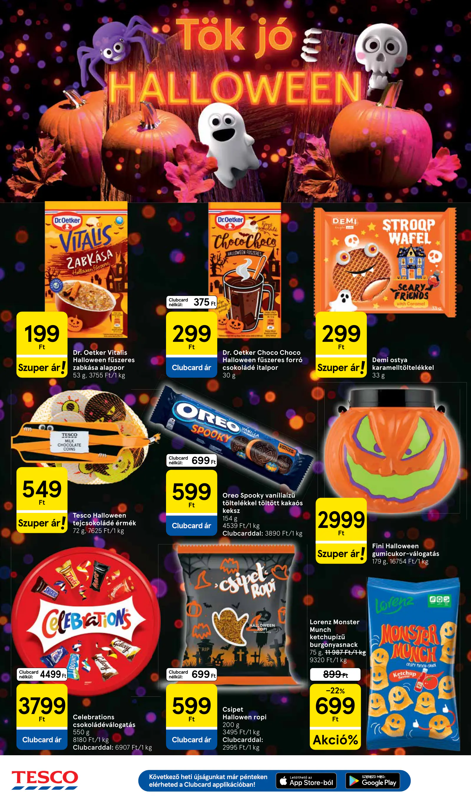 Tesco Szupermarket akciós újság, 6. oldal (okt. 29. – nov. 4.)