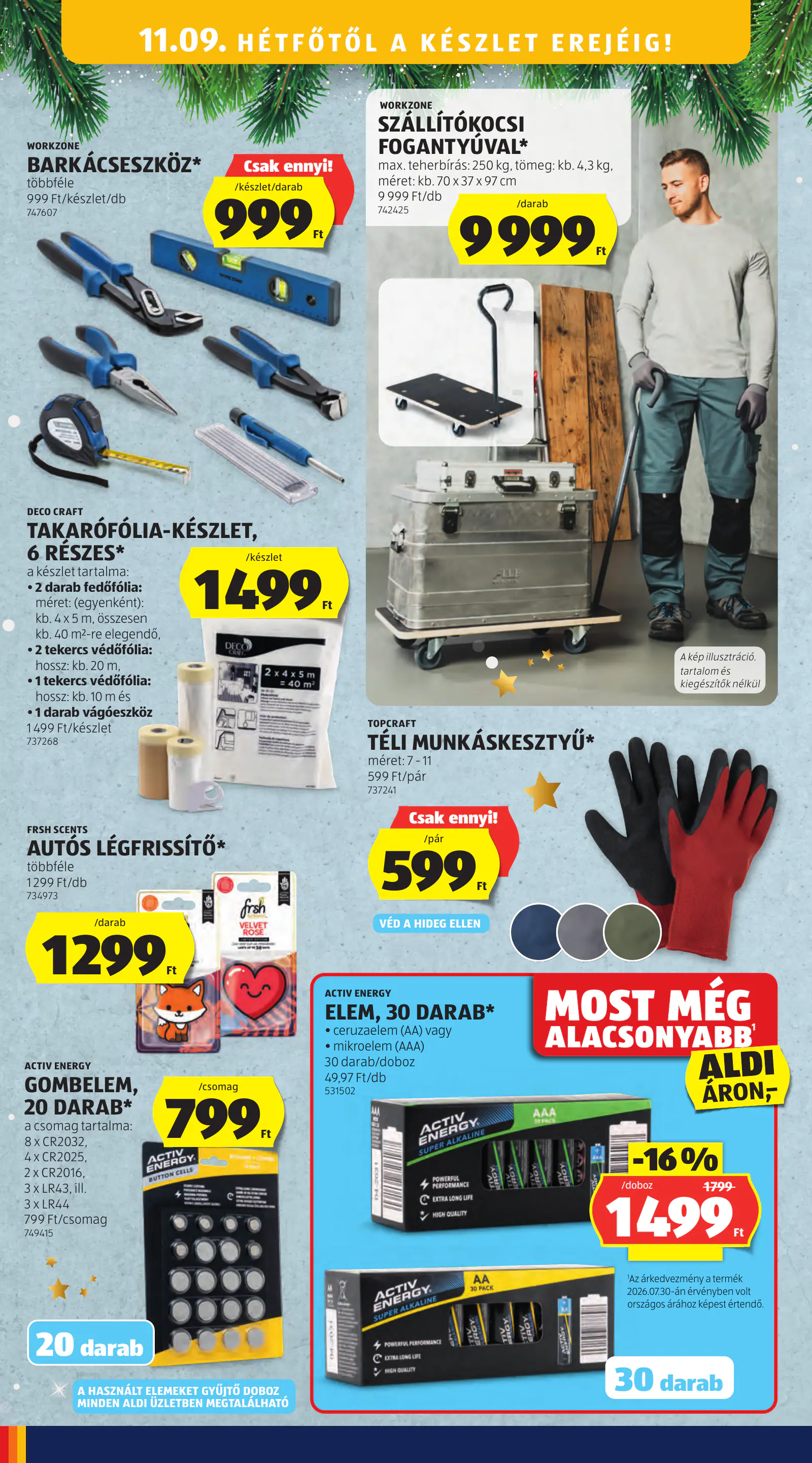 Aldi Középső sor termékei, 45. hét, 12. oldal (nov. 5–11.)