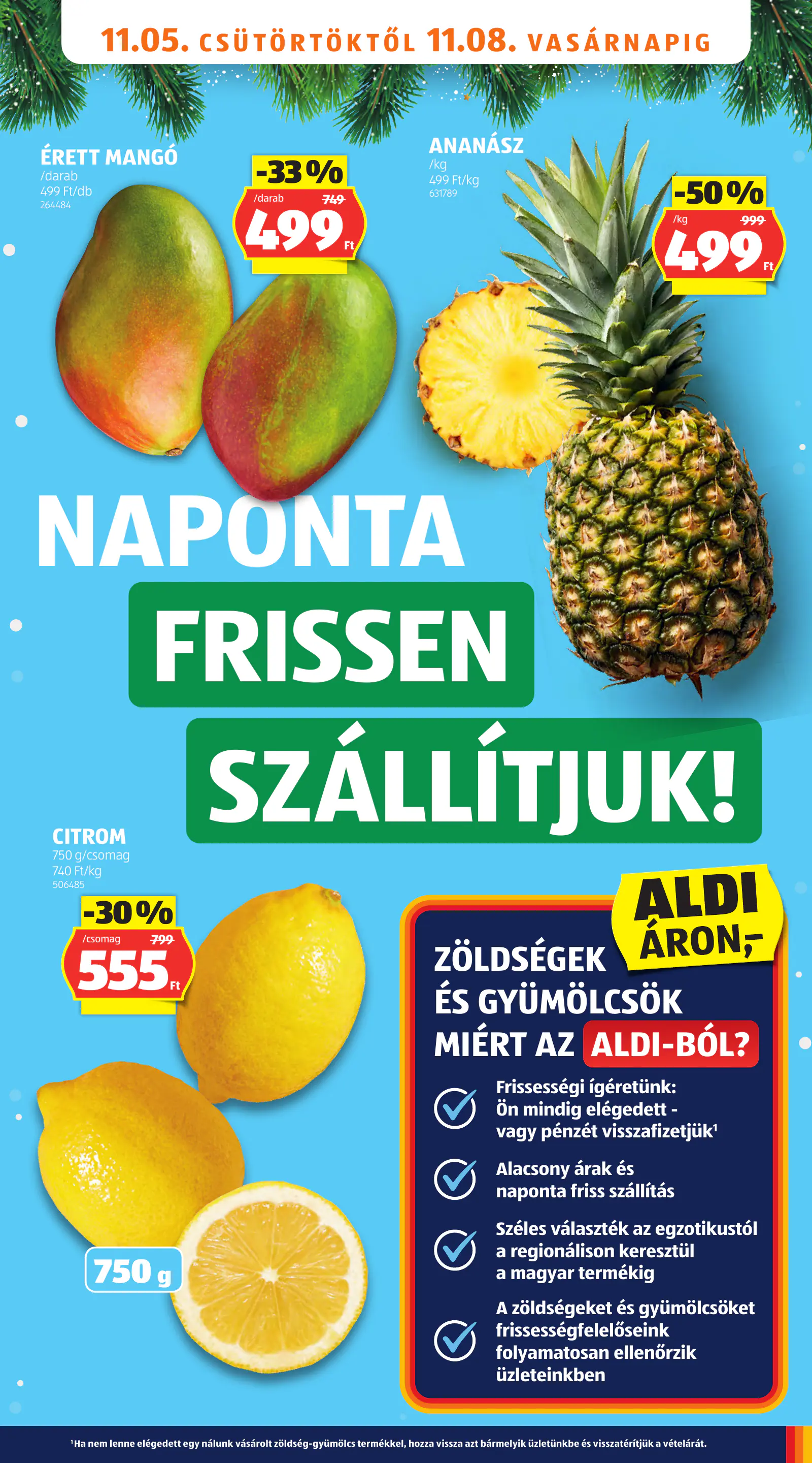 Aldi online akciós újság, 45. hét, 5. oldal (nov. 5–11.)