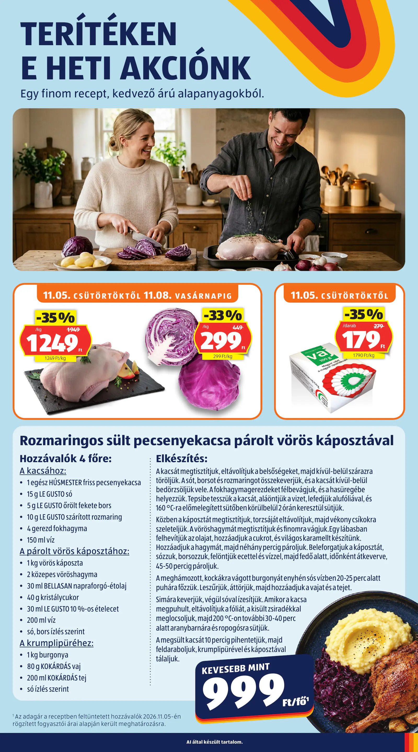 Aldi online akciós újság, 45. hét, 7. oldal (nov. 5–11.)