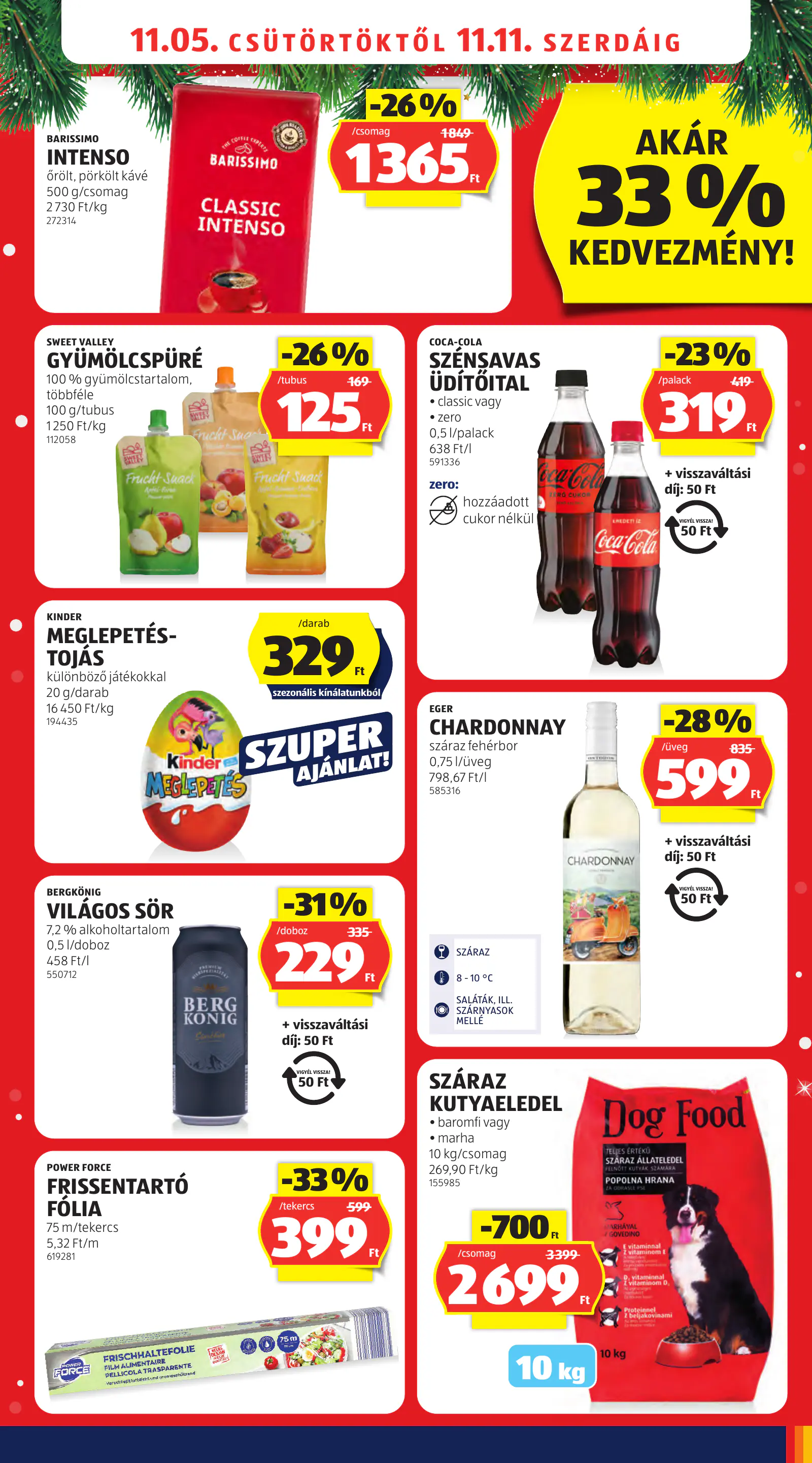 Aldi online akciós újság, 45. hét, 9. oldal (nov. 5–11.)