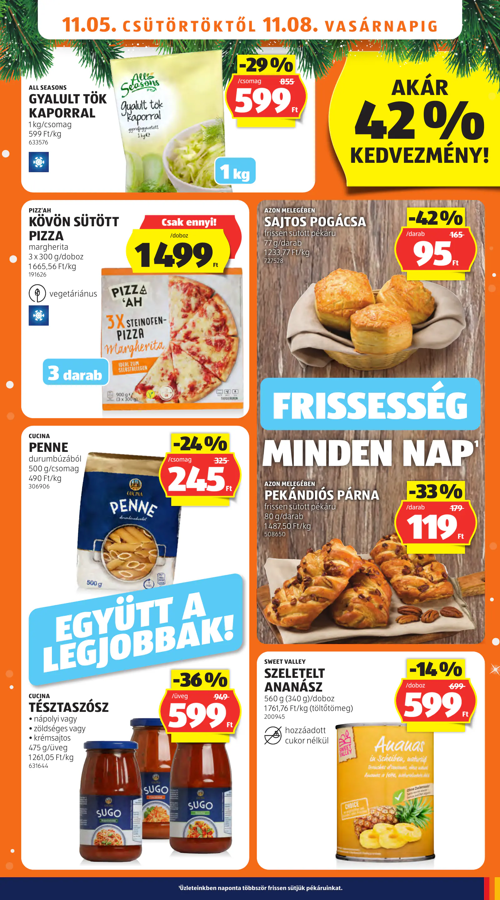 Aldi online akciós újság, 45. hét, 11. oldal (nov. 5–11.)