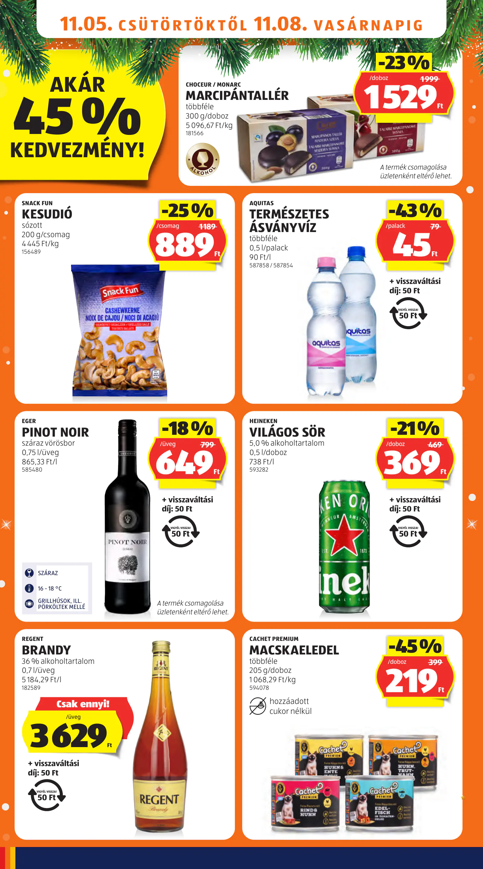 Aldi online akciós újság, 45. hét, 12. oldal (nov. 5–11.)