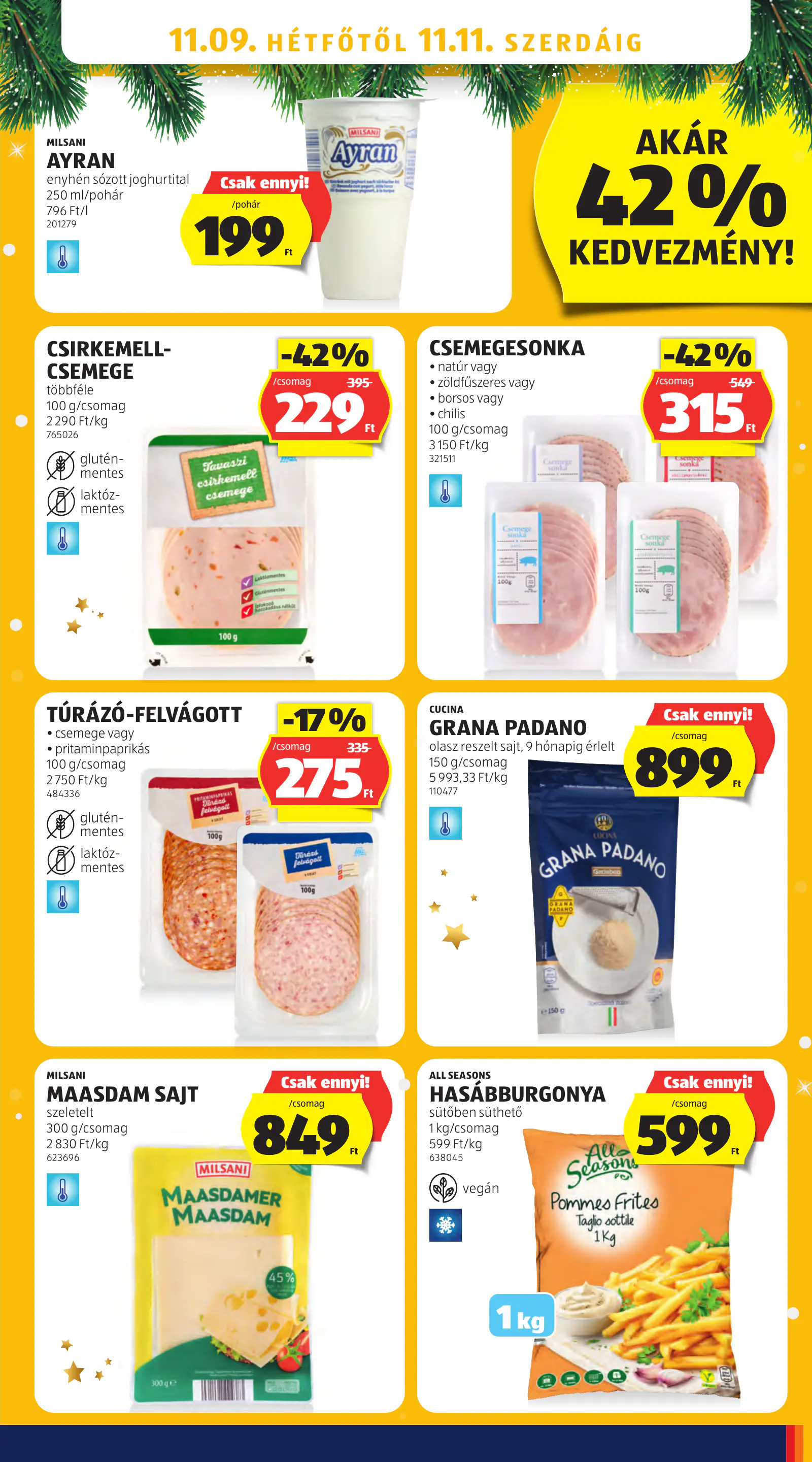 Aldi online akciós újság, 45. hét, 39. oldal (nov. 5–11.)
