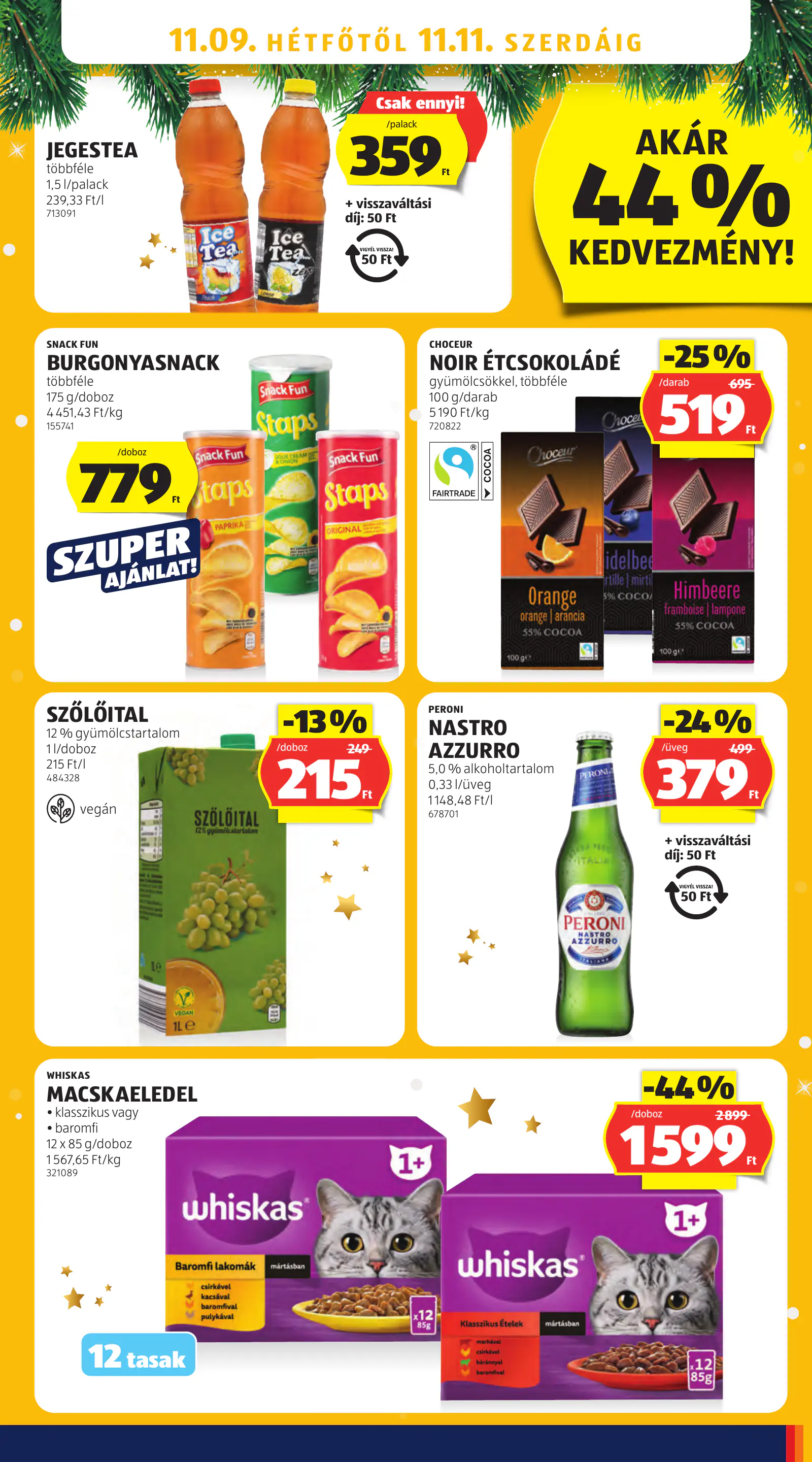 Aldi online akciós újság, 45. hét, 41. oldal (nov. 5–11.)