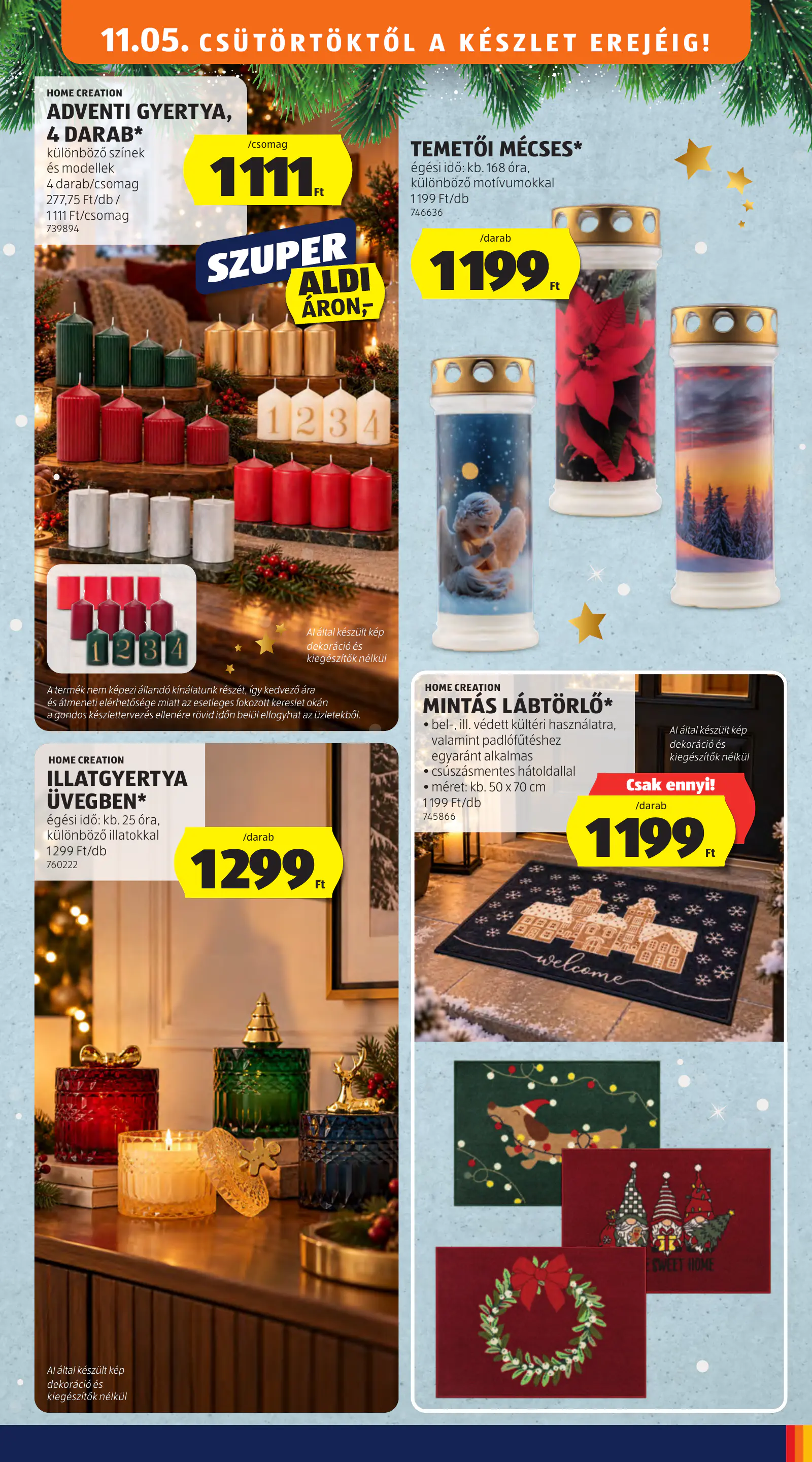 Aldi online akciós újság, 45. hét, 47. oldal (nov. 5–11.)