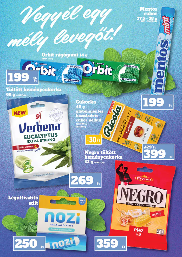 Family Diszkont akciós újság, 10. oldal (nov. 29-étől)