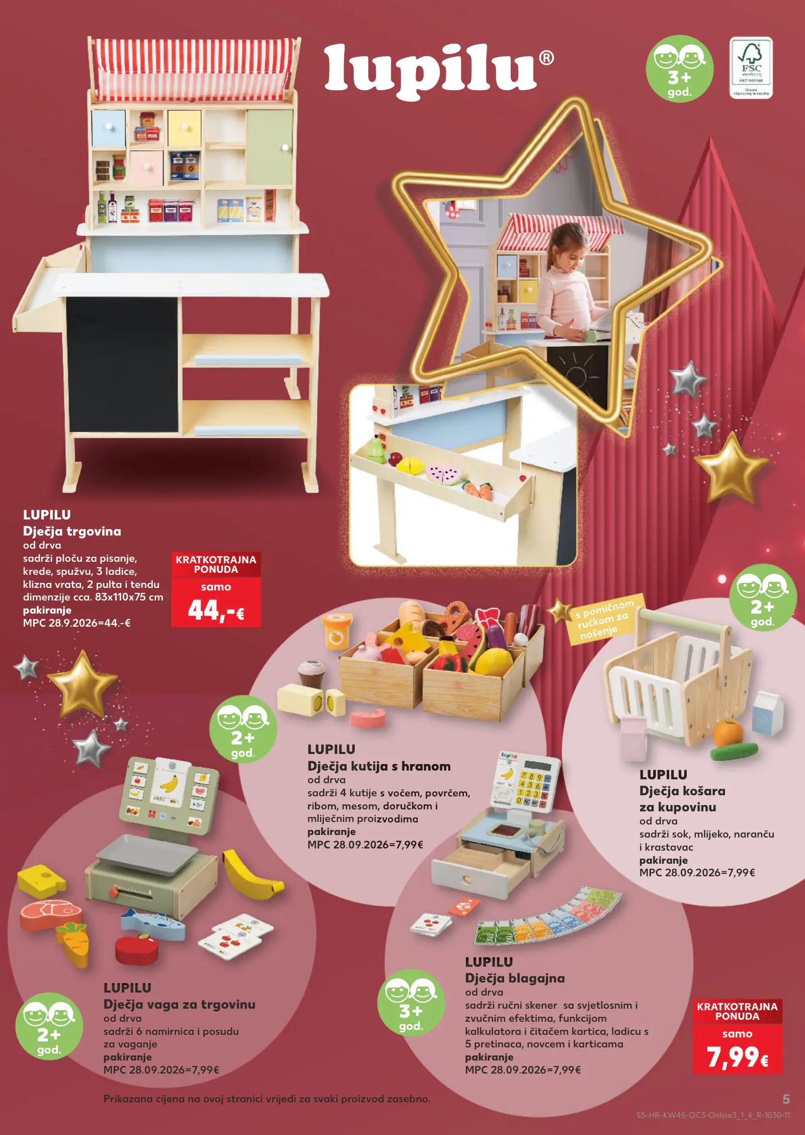Kaufland Horvátország akciós újság, 5. oldal (nov. 2–30.)