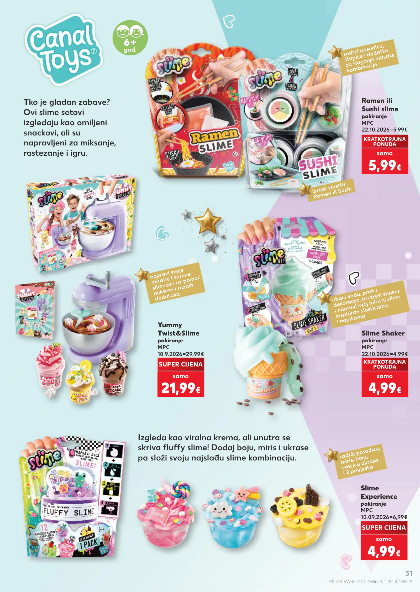 Kaufland Horvátország akciós újság, 31. oldal (nov. 2–30.)