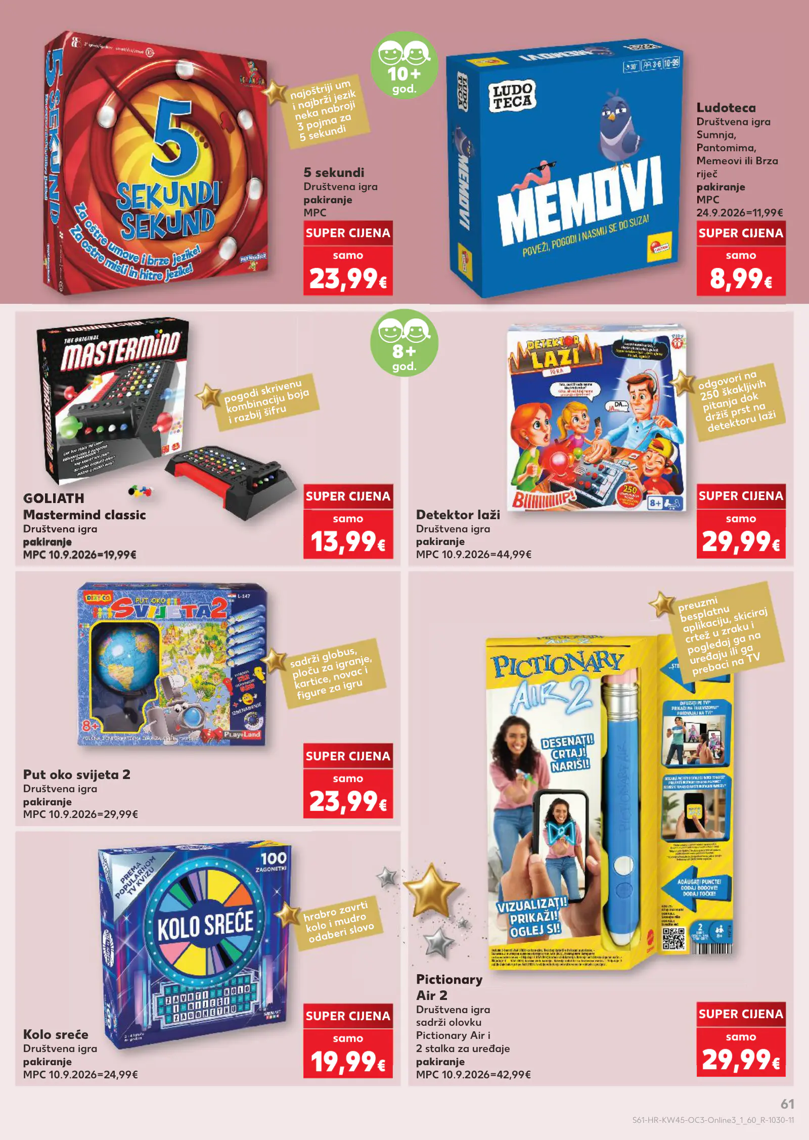 Kaufland Horvátország akciós újság, 61. oldal (nov. 2–30.)