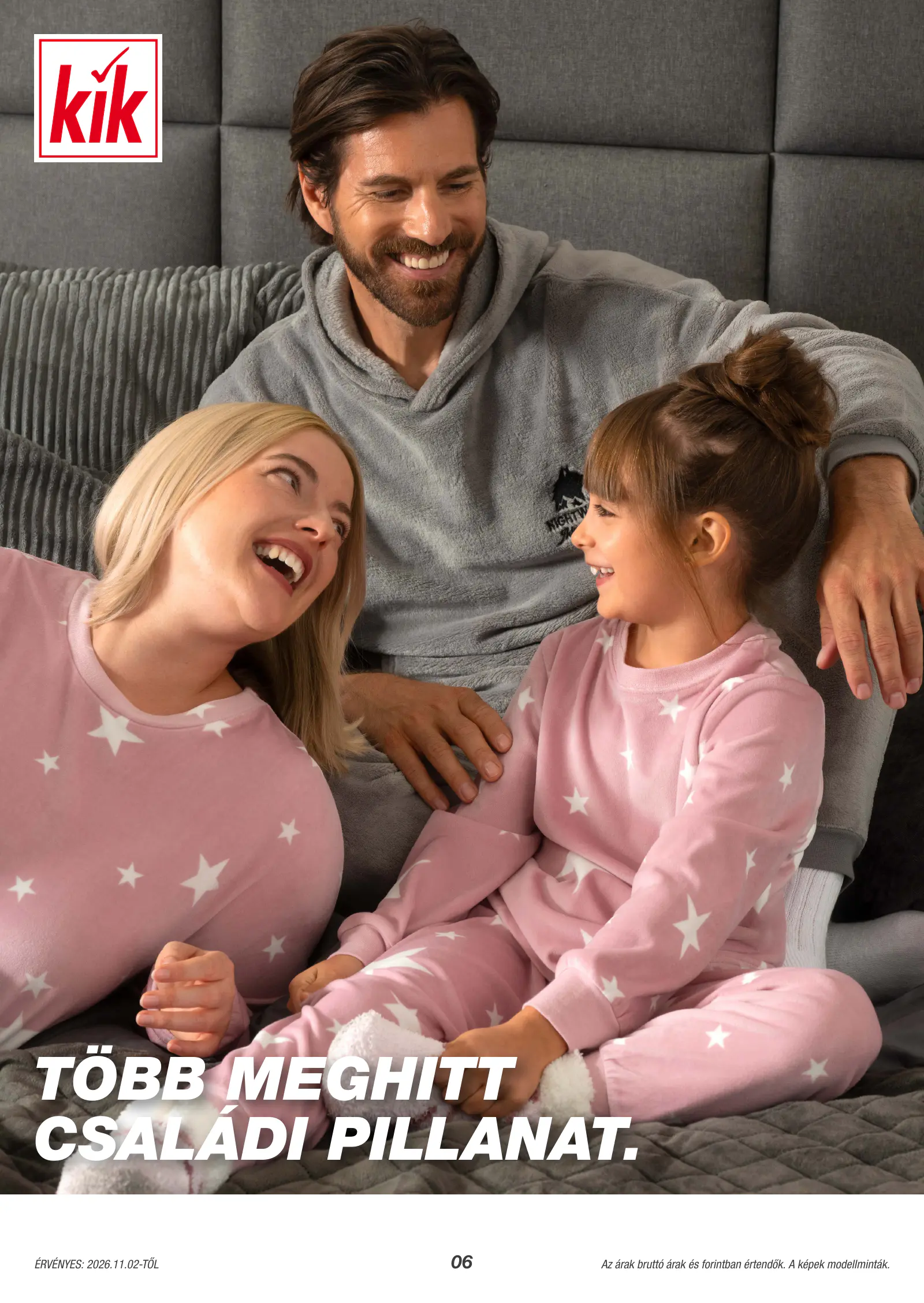 Kik Textil akciós újság, 6. oldal (nov. 2-ától)