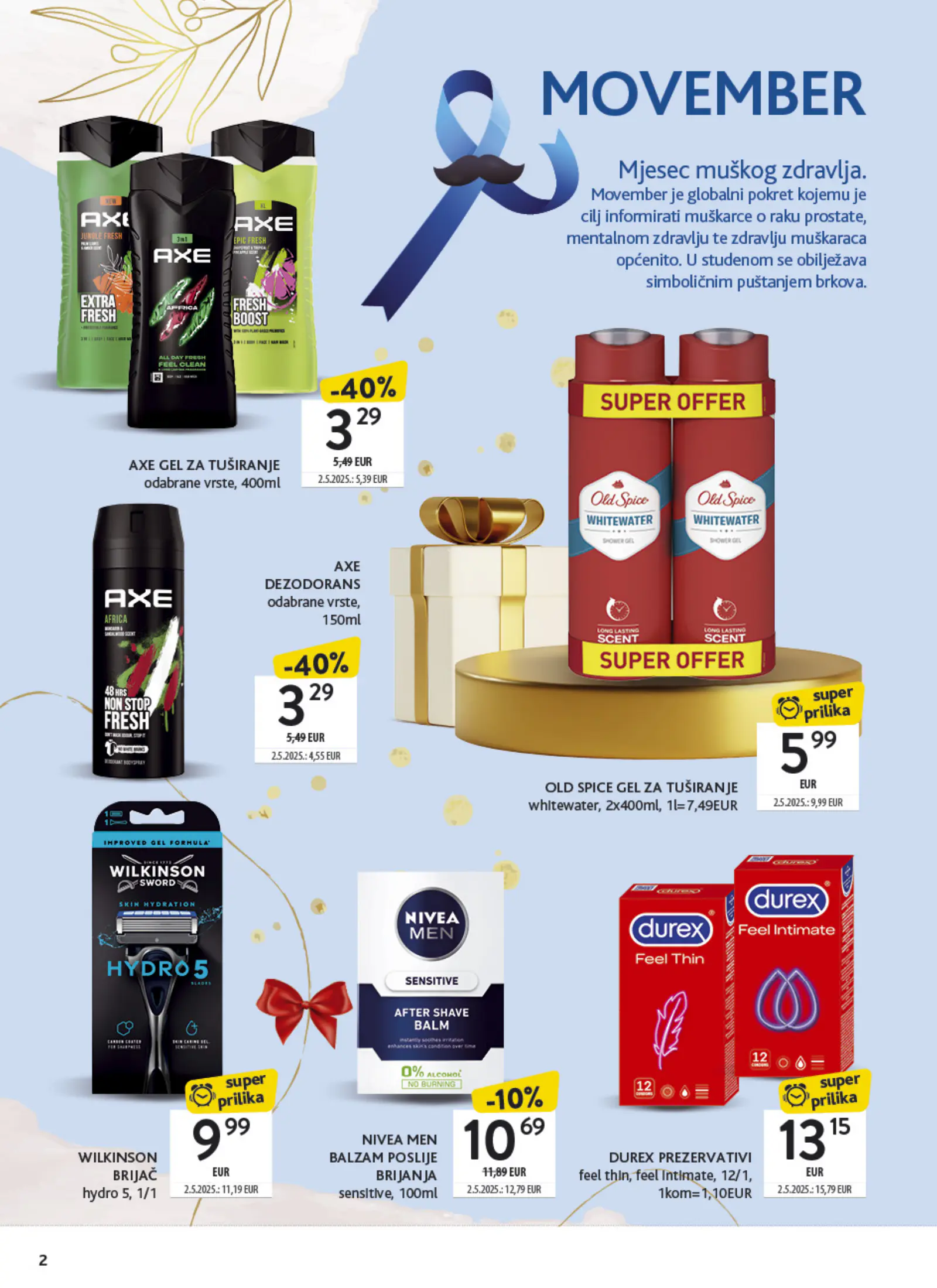 Konzum Horvátország Tematski katalog ljepota i njega, 2. oldal (nov. 2–15.)
