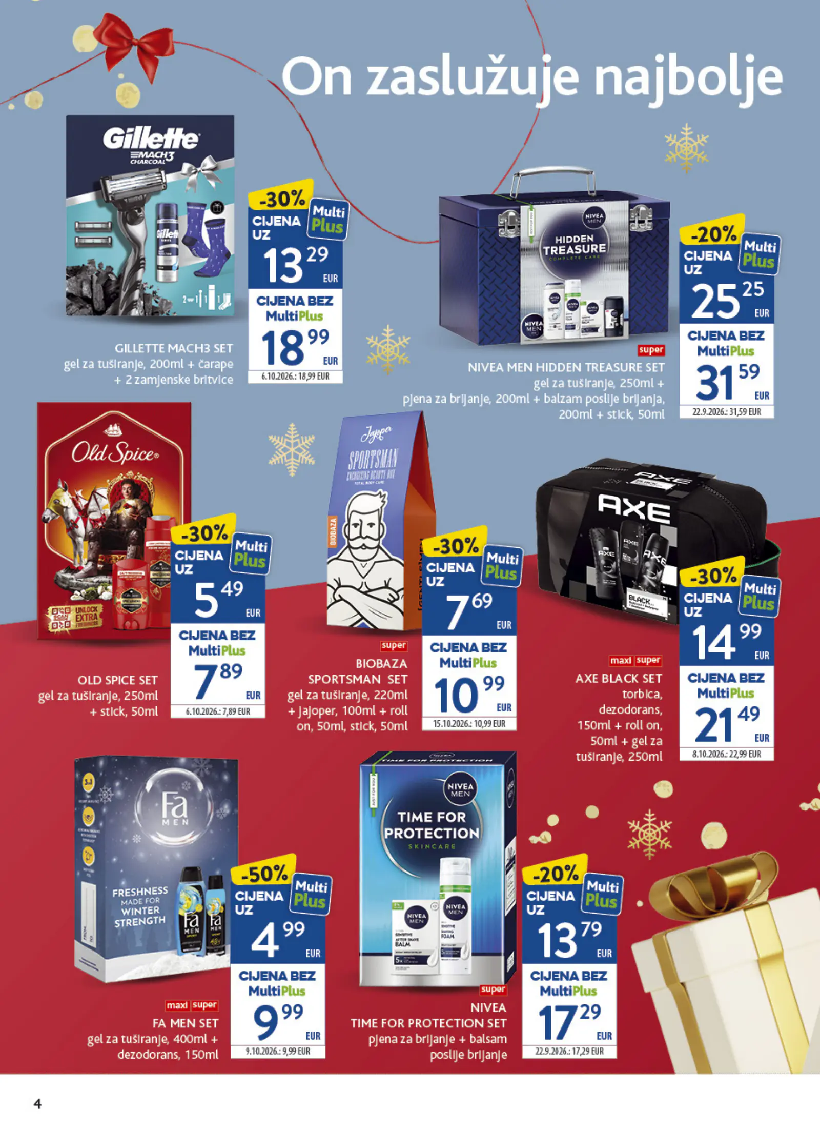 Konzum Horvátország Tematski katalog ljepota i njega, 4. oldal (nov. 2–15.)