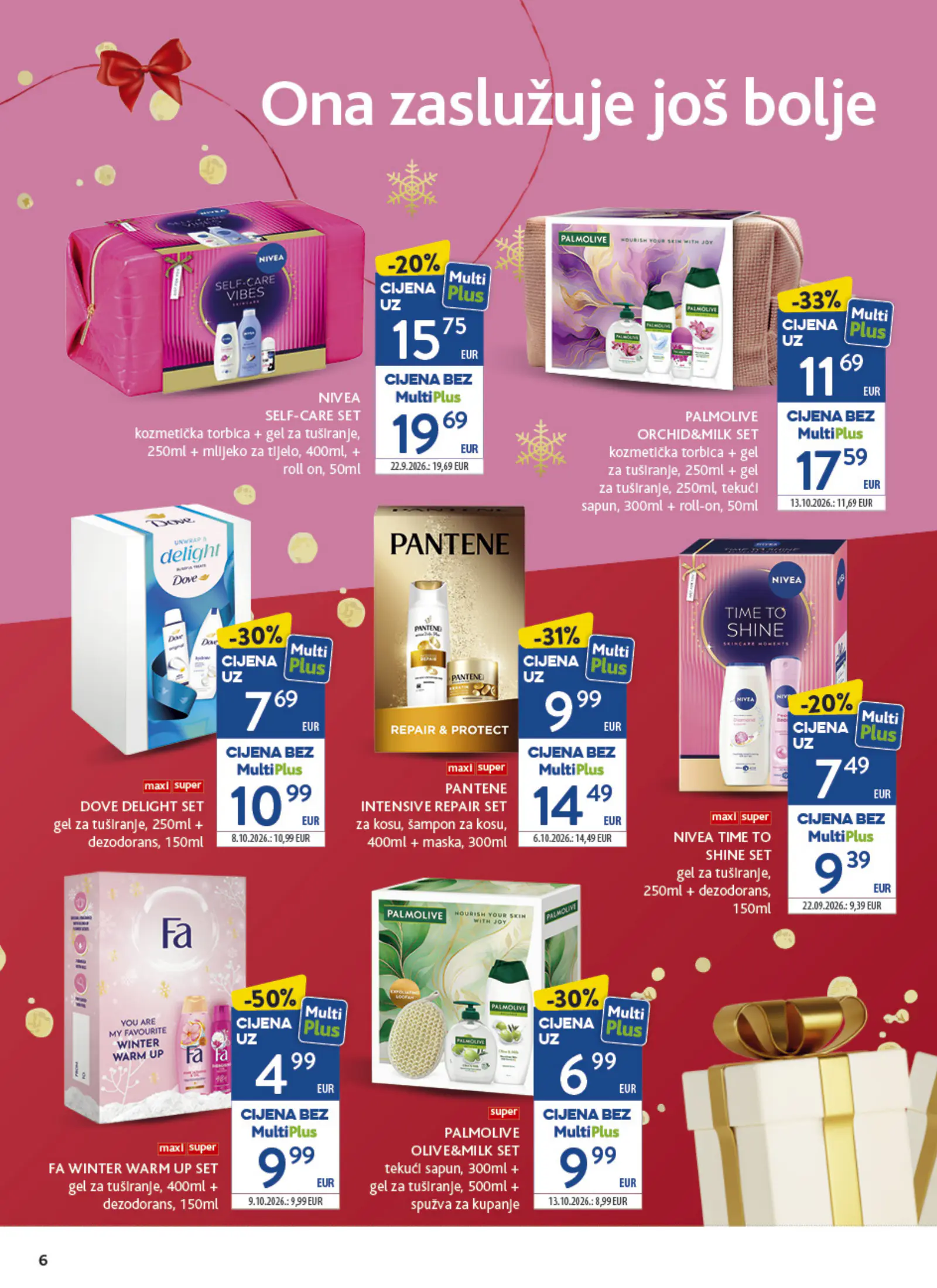 Konzum Horvátország Tematski katalog ljepota i njega, 6. oldal (nov. 2–15.)