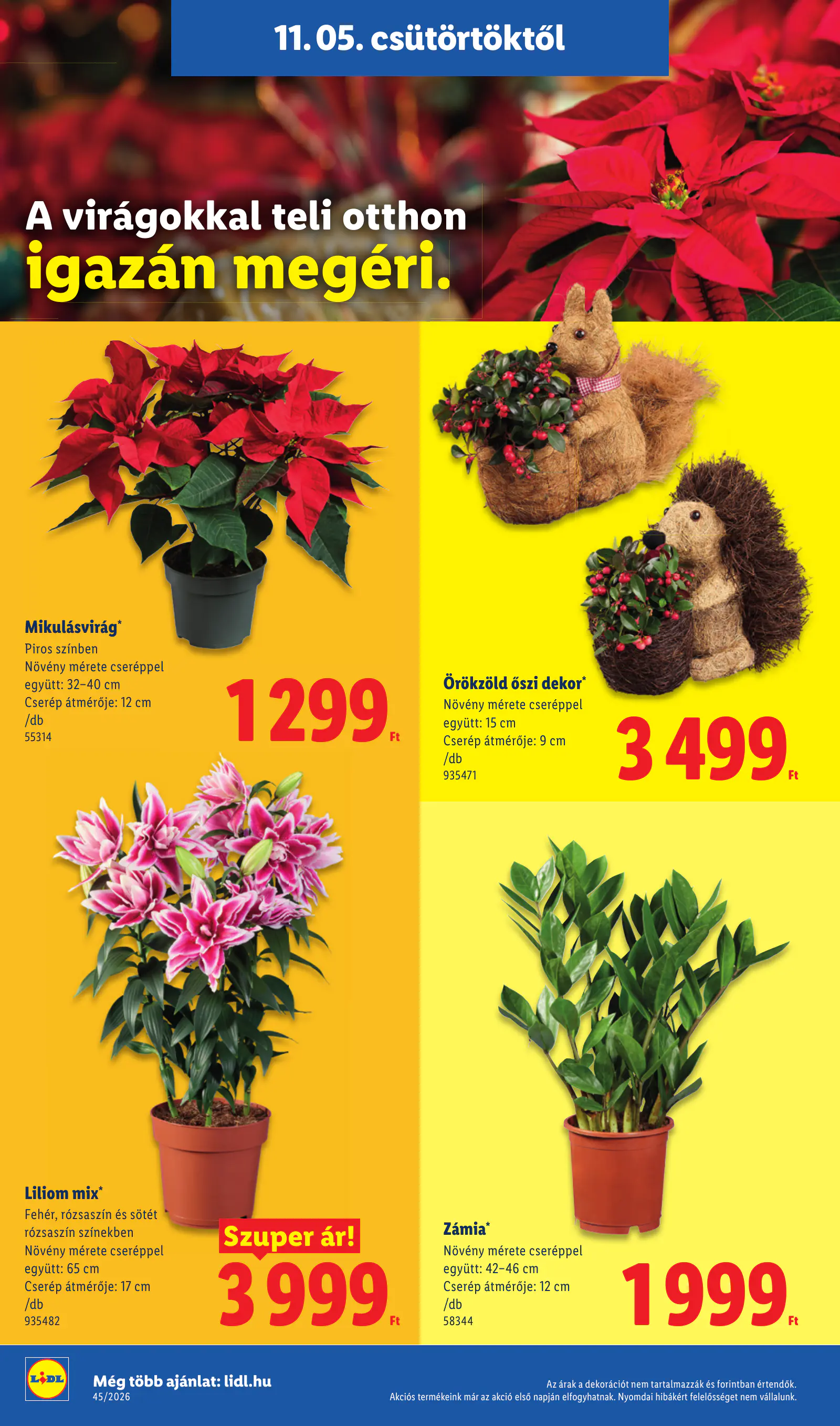 Lidl akciós újság, 45. hét, 20. oldal (nov. 5–11.)