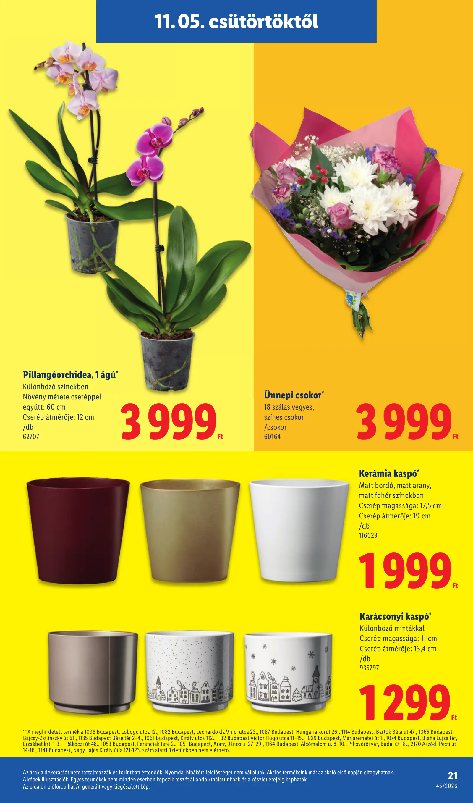 Lidl akciós újság, 45. hét, 21. oldal (nov. 5–11.)
