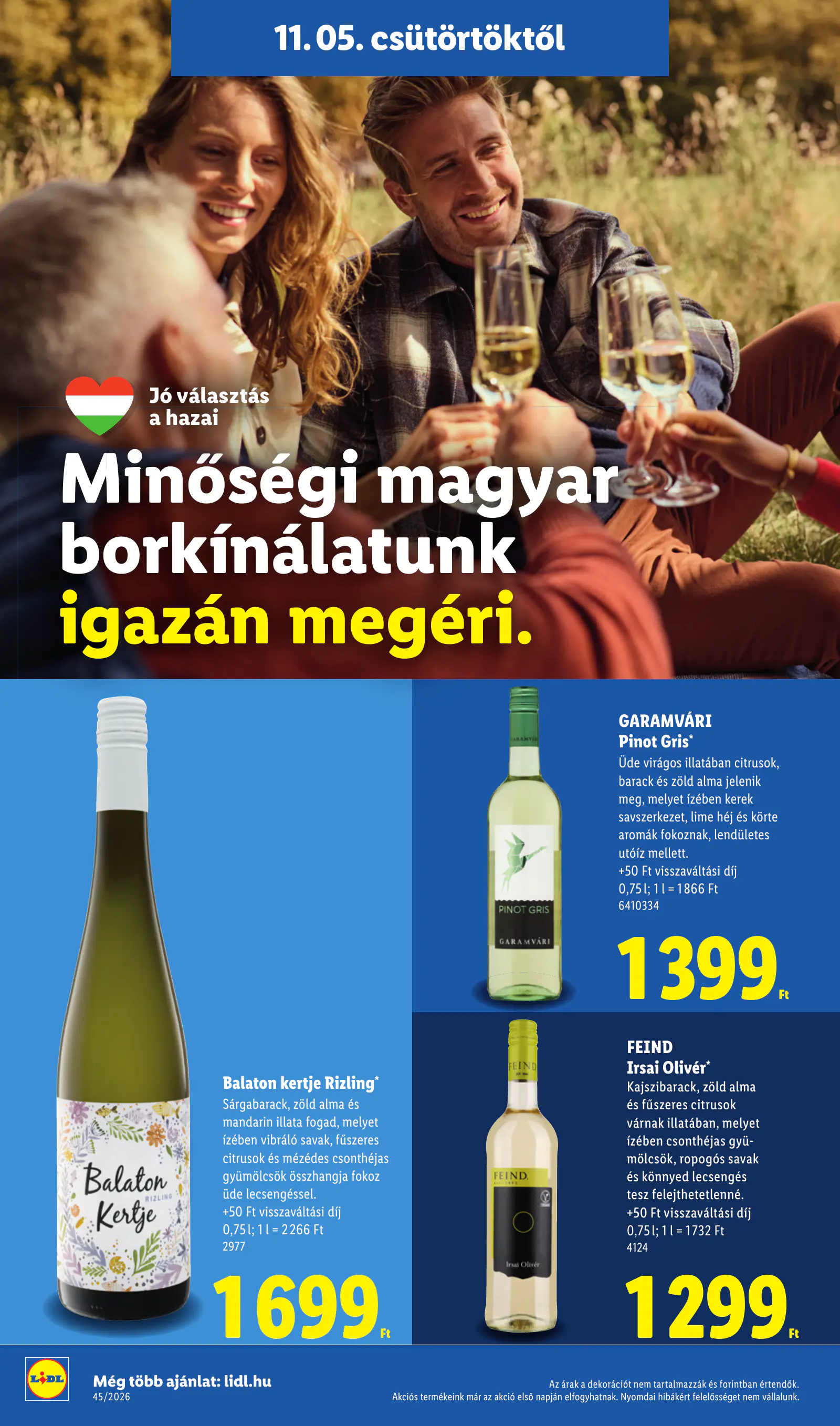 Lidl akciós újság, 45. hét, 22. oldal (nov. 5–11.)