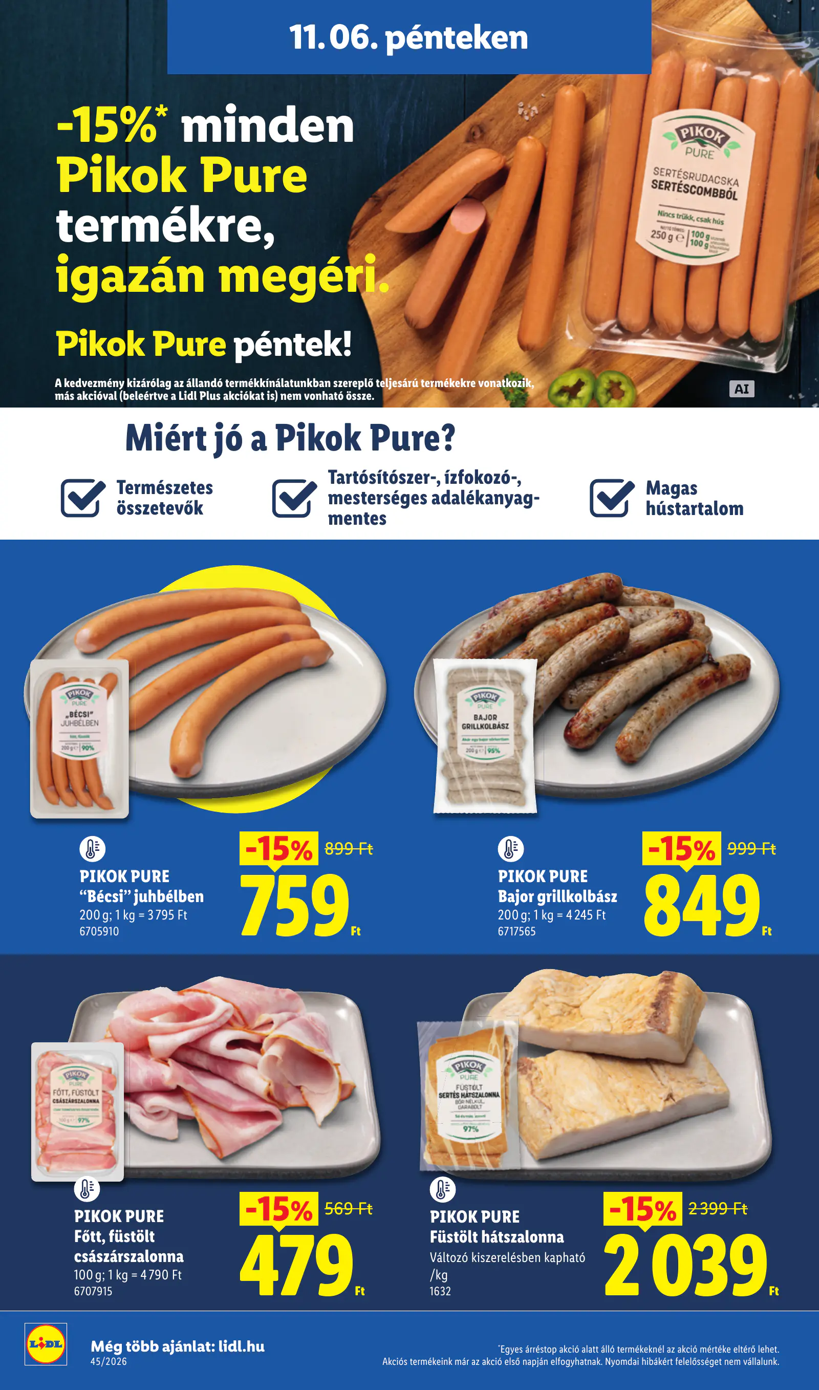 Lidl akciós újság, 45. hét, 32. oldal (nov. 5–11.)