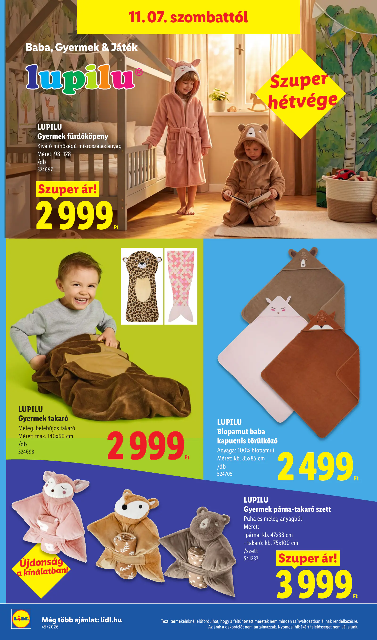 Lidl akciós újság, 45. hét, 38. oldal (nov. 5–11.)