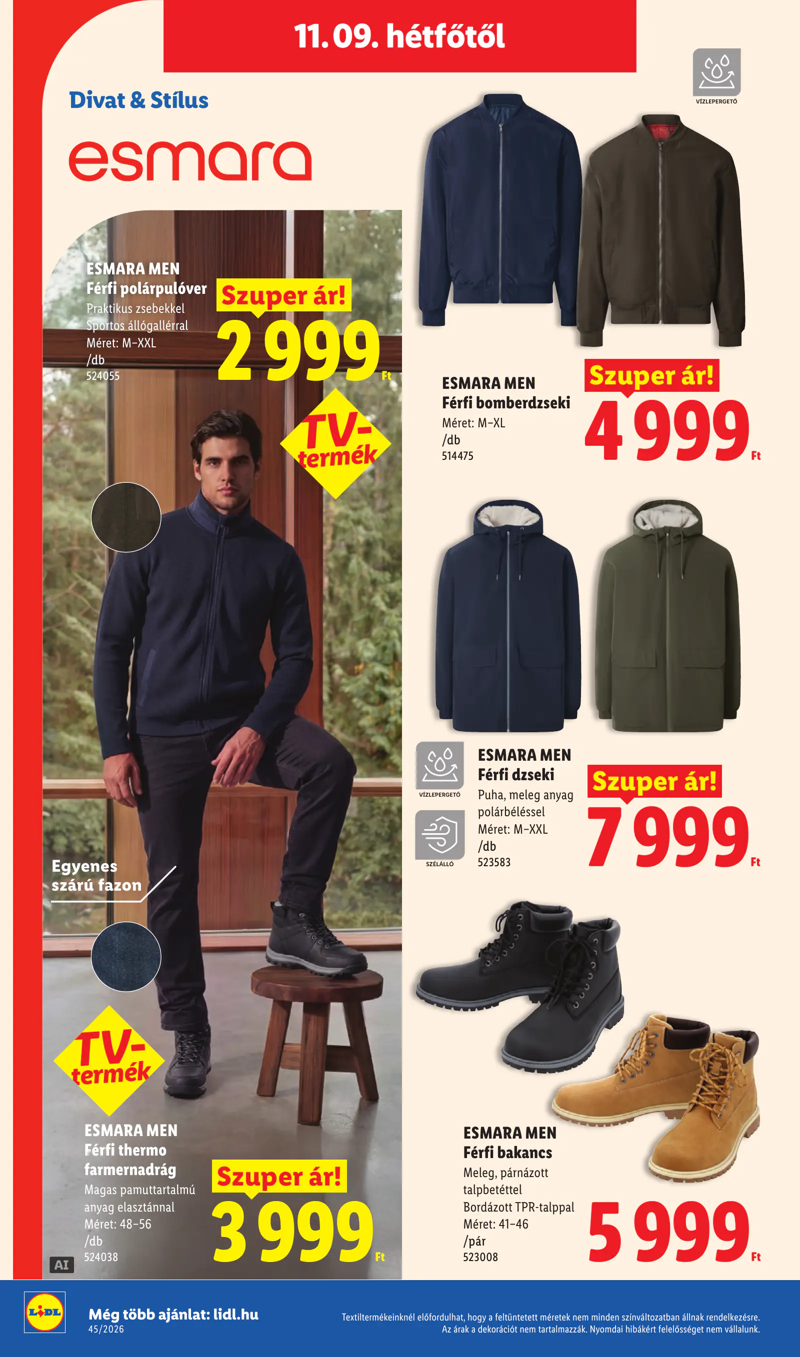 Lidl akciós újság, 45. hét, 42. oldal (nov. 5–11.)