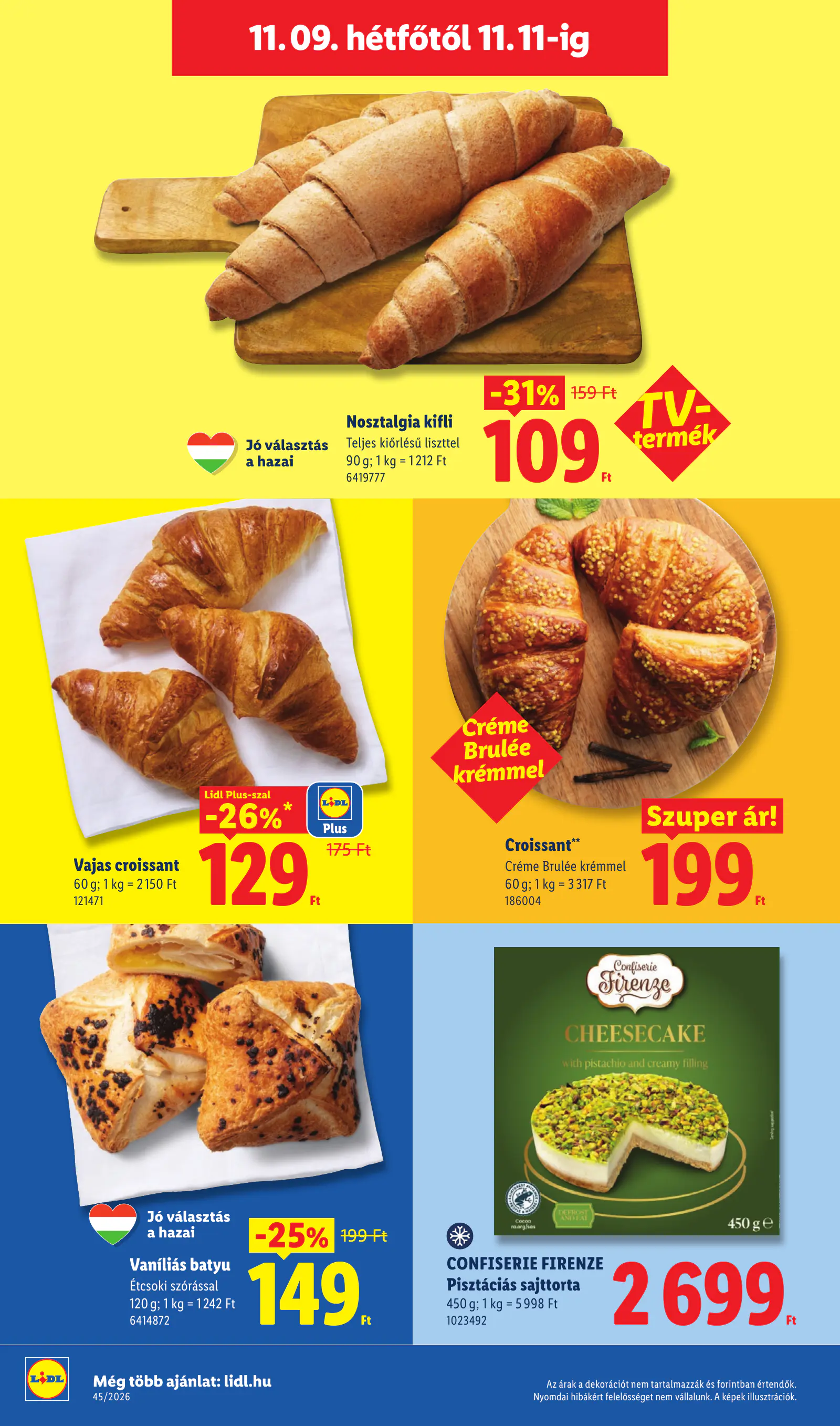 Lidl akciós újság, 45. hét, 52. oldal (nov. 5–11.)