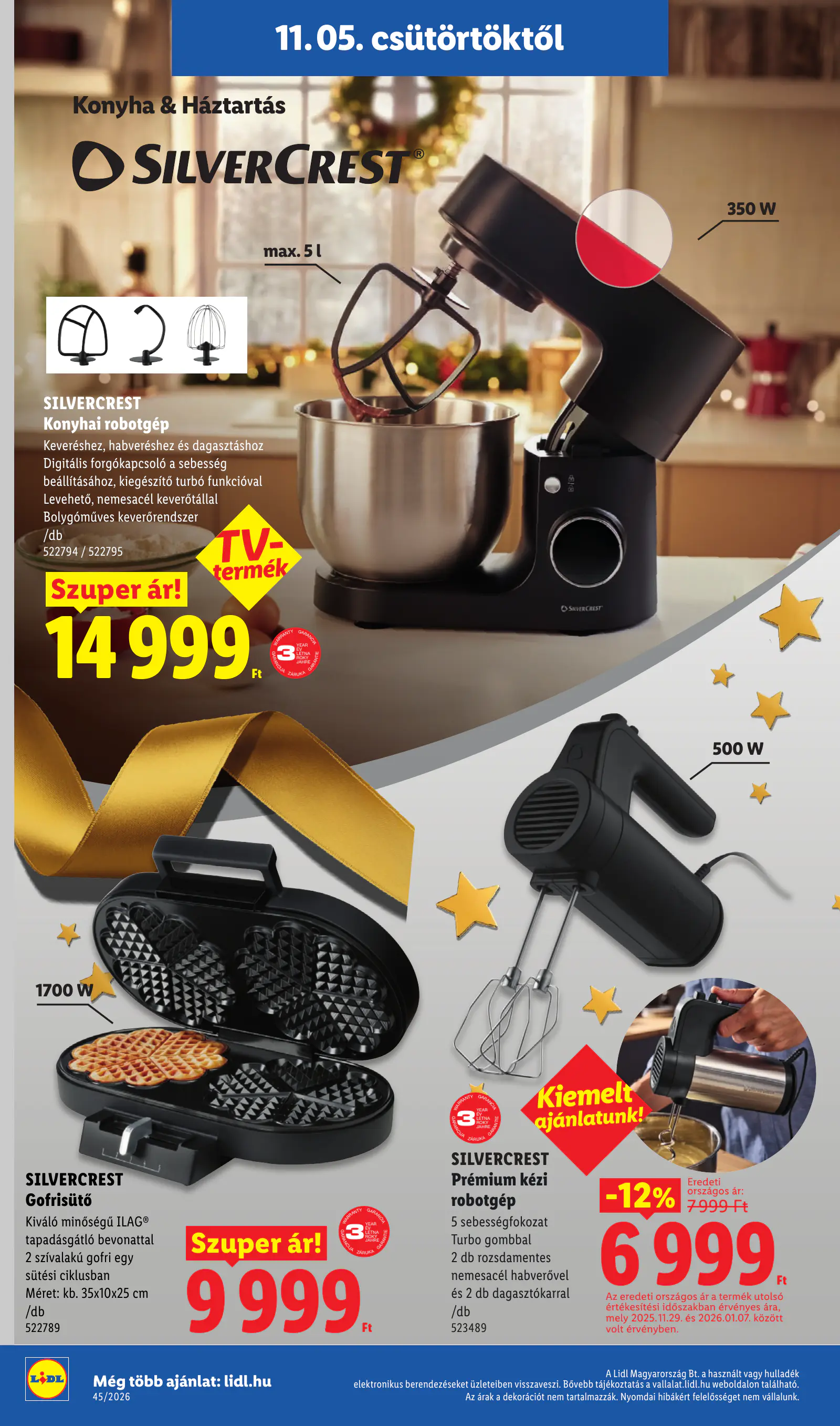 Lidl Dekoráció katalógus, 45. hét, 6. oldal (nov. 5–11.)