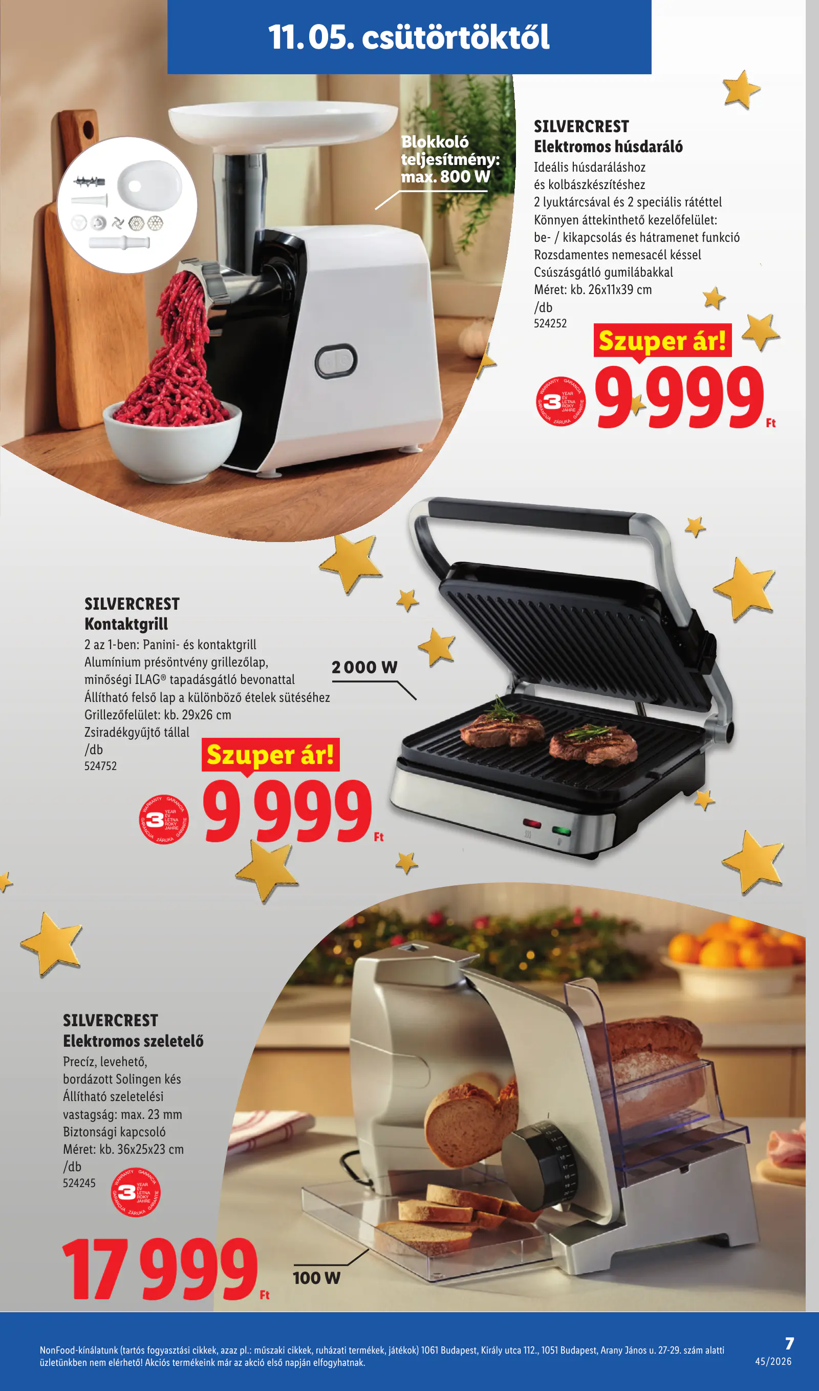Lidl Dekoráció katalógus, 45. hét, 7. oldal (nov. 5–11.)