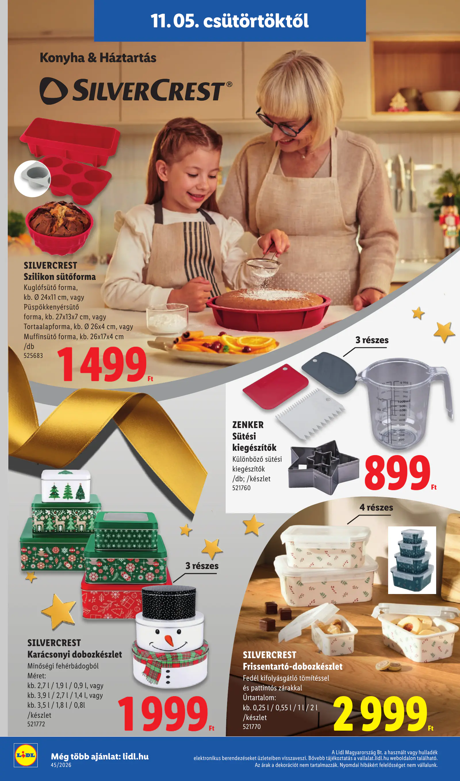 Lidl Dekoráció katalógus, 45. hét, 10. oldal (nov. 5–11.)