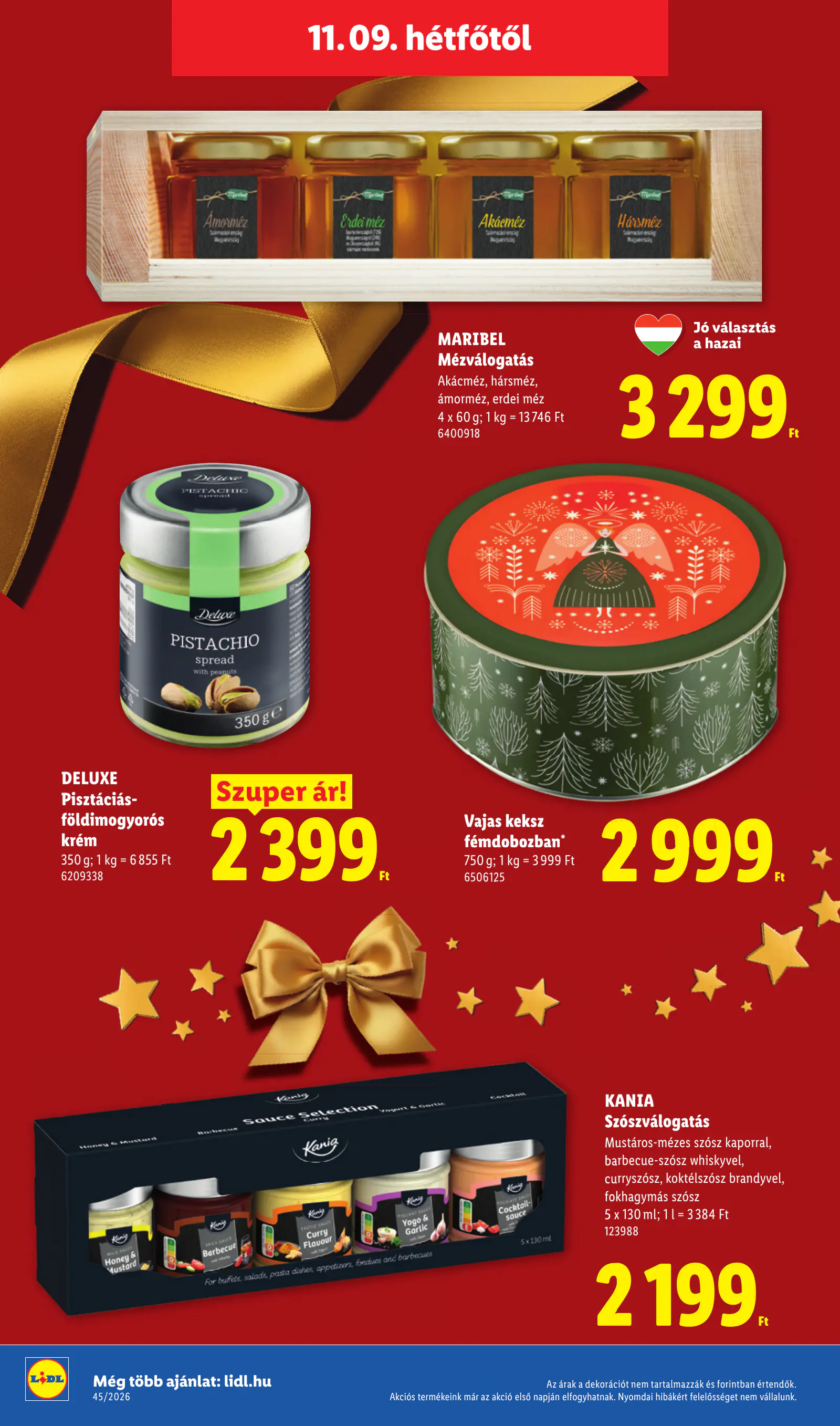 Lidl Deluxe katalógus, 45. hét, 16. oldal (nov. 9–15.)
