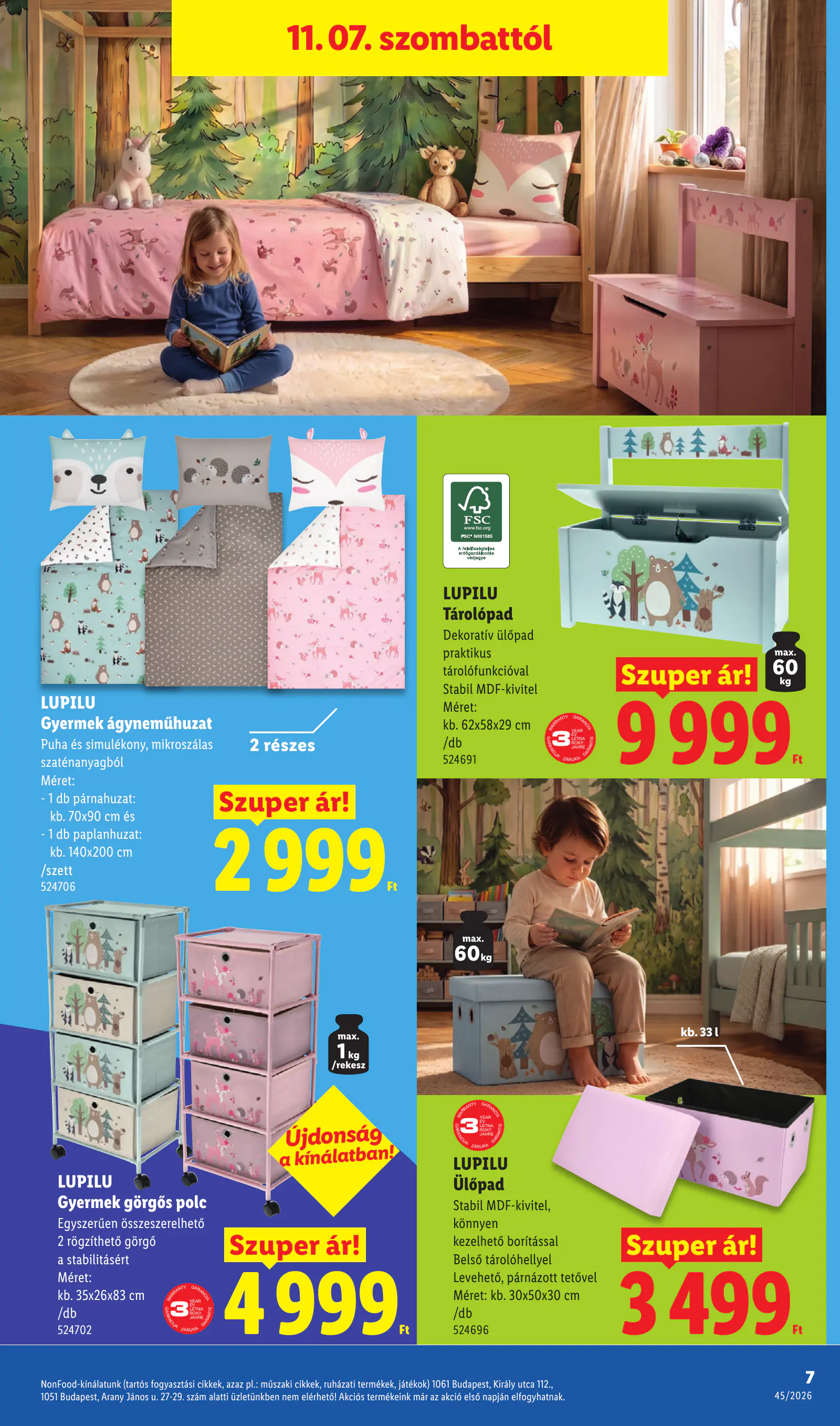 Lidl nonfood kínálatunk, 45. hét, 7. oldal (nov. 5–11.)